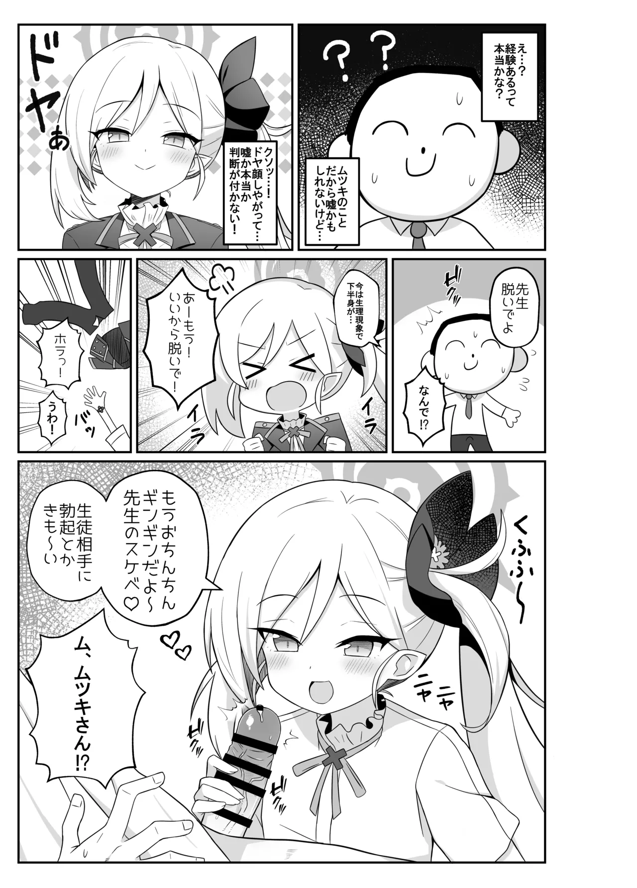 ムツキにお仕置き♥される本 Page.4