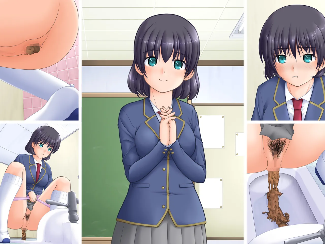 とある女子校のトイレ時間3 [無字]