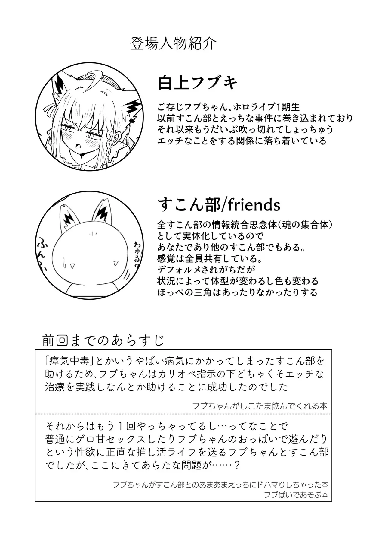フブちゃんと気持ちいいトコ探す本 Page.3