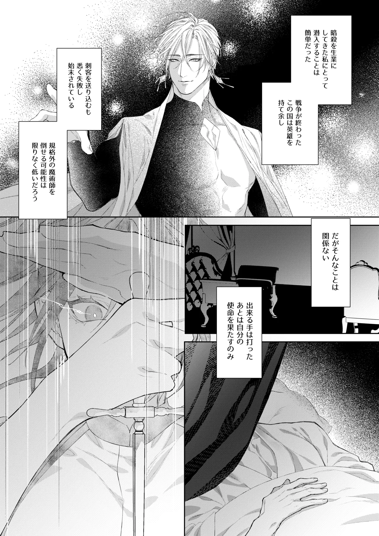 暗殺者は執着魔術師を殺せない Page.11