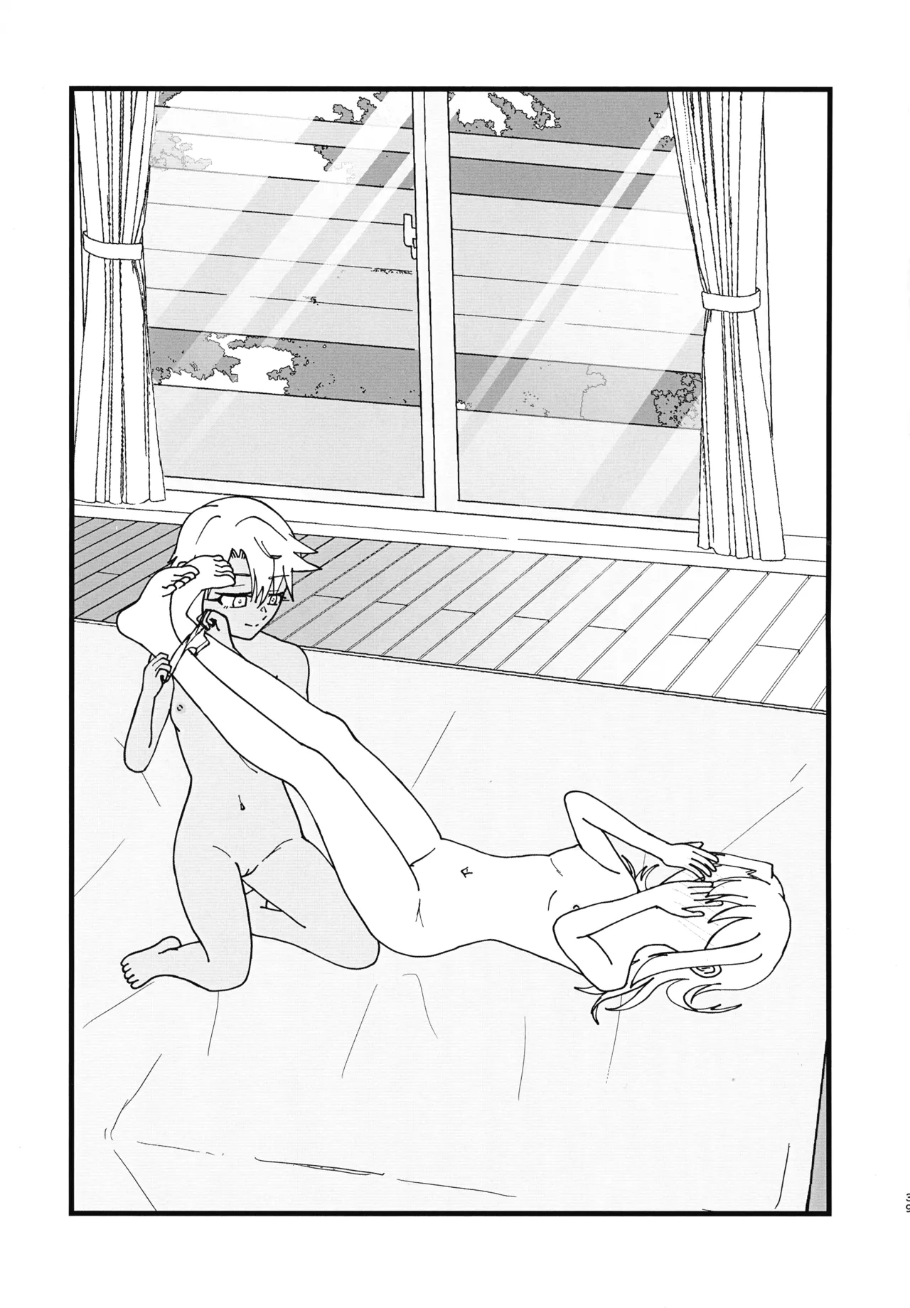 イリクロlog PART.1 イリヤとクロエのイチャイチャらくがき本 Page.40