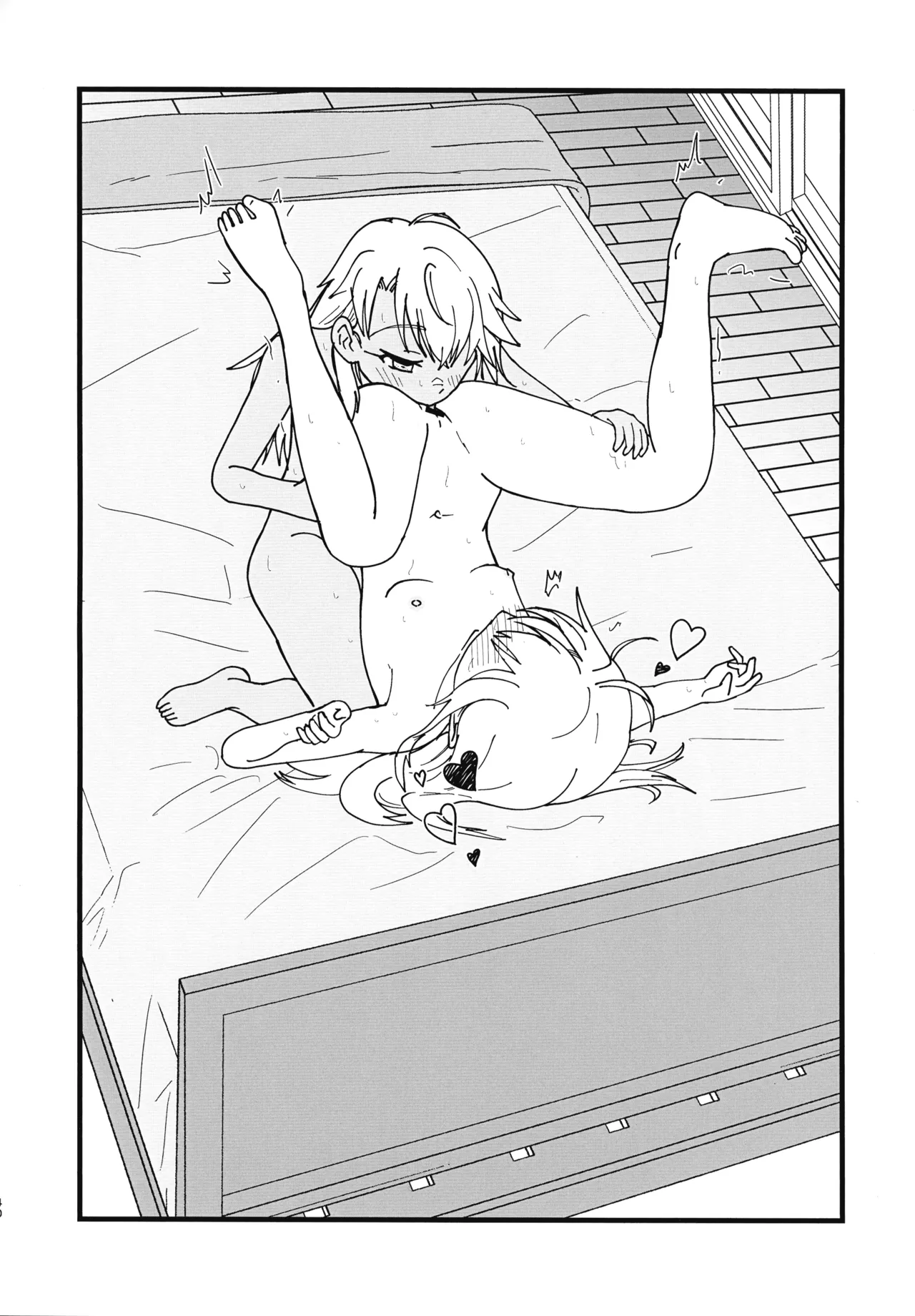 イリクロlog PART.1 イリヤとクロエのイチャイチャらくがき本 Page.41