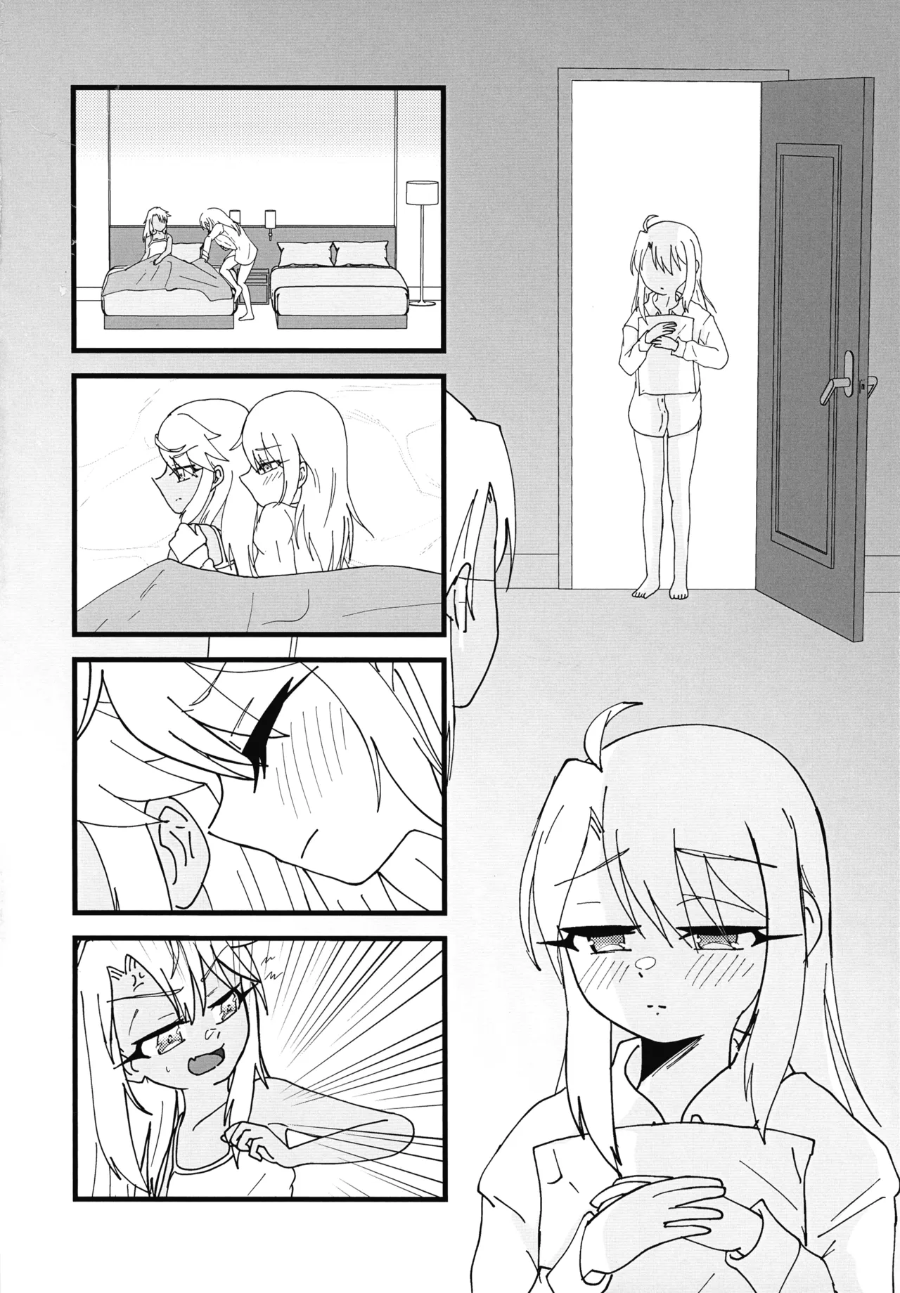 イリクロlog PART.1 イリヤとクロエのイチャイチャらくがき本 Page.63