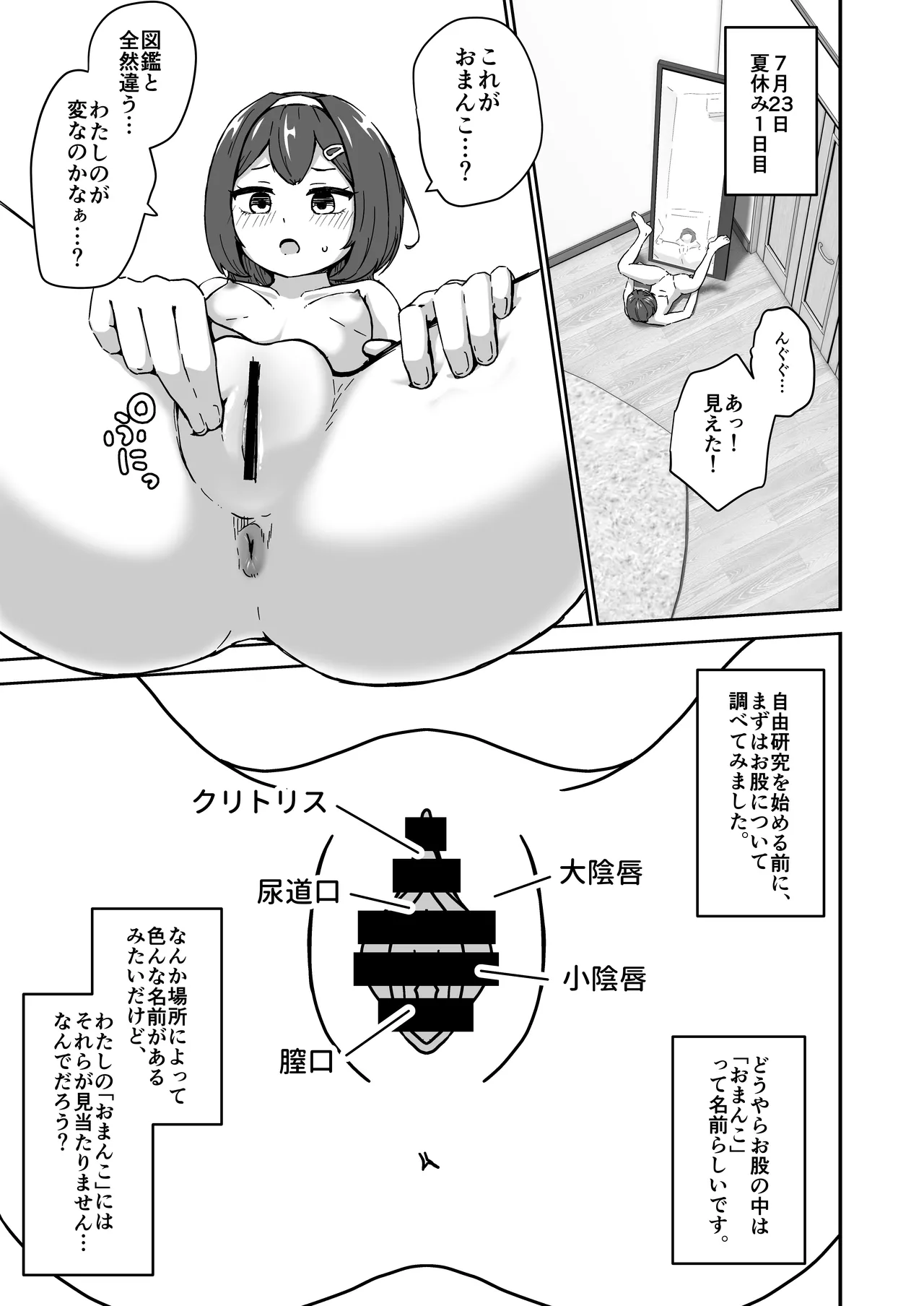 無知なロリっこがオナニーにどハマりしちゃう話。 Page.7