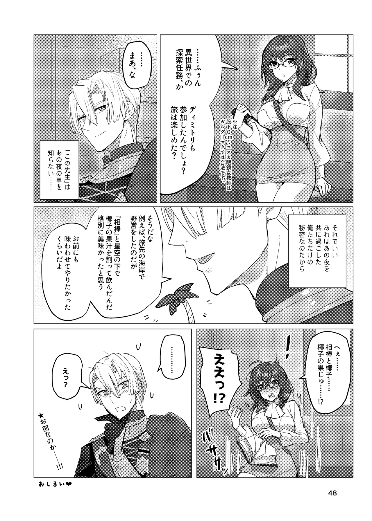 先生がハニトラで殿下を攻略する回電子版 Page.48