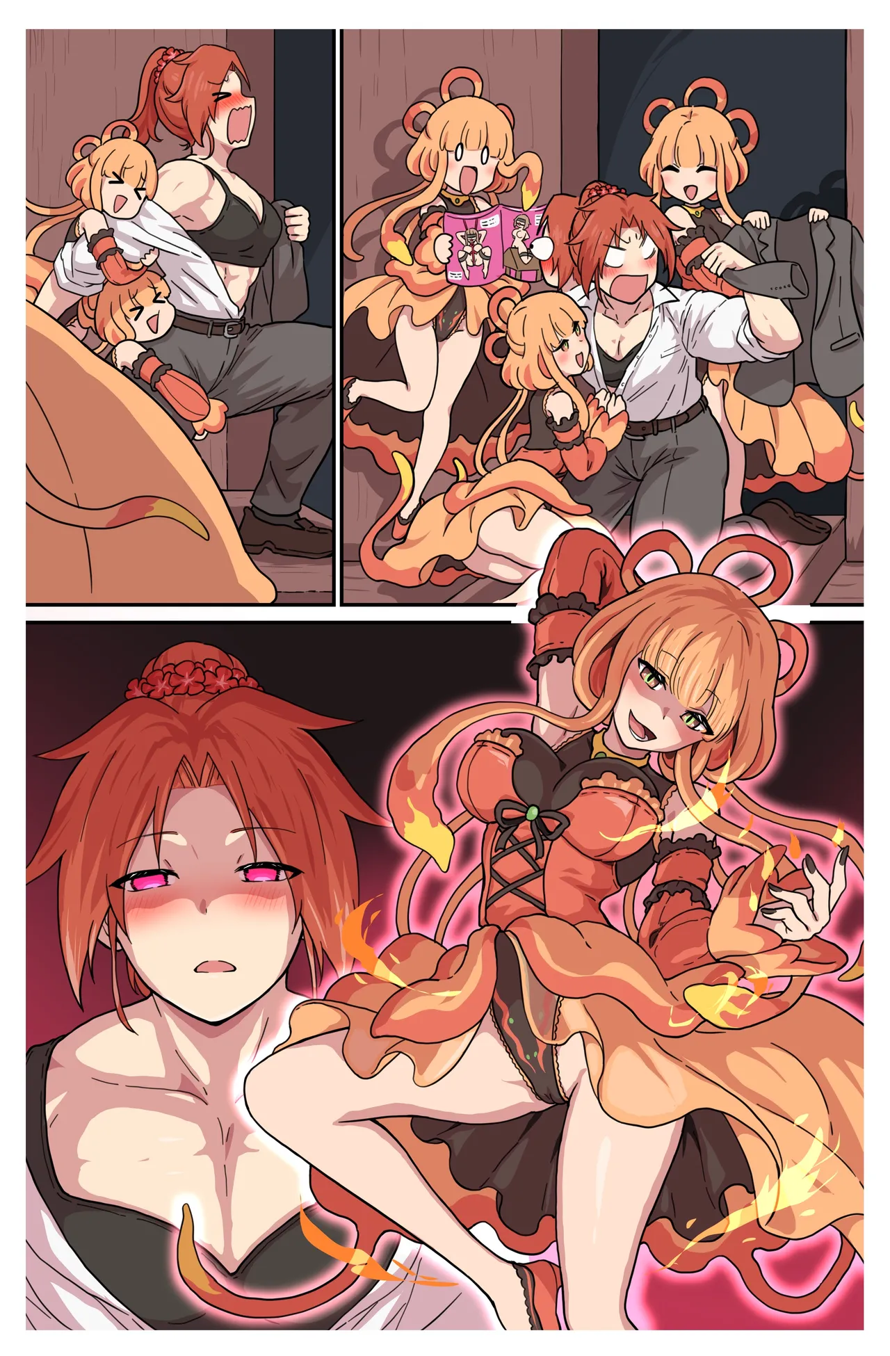 探偵筋肉娘が神話生物擬人化娘からかなり酷い目に遭わされまくる話 Page.33