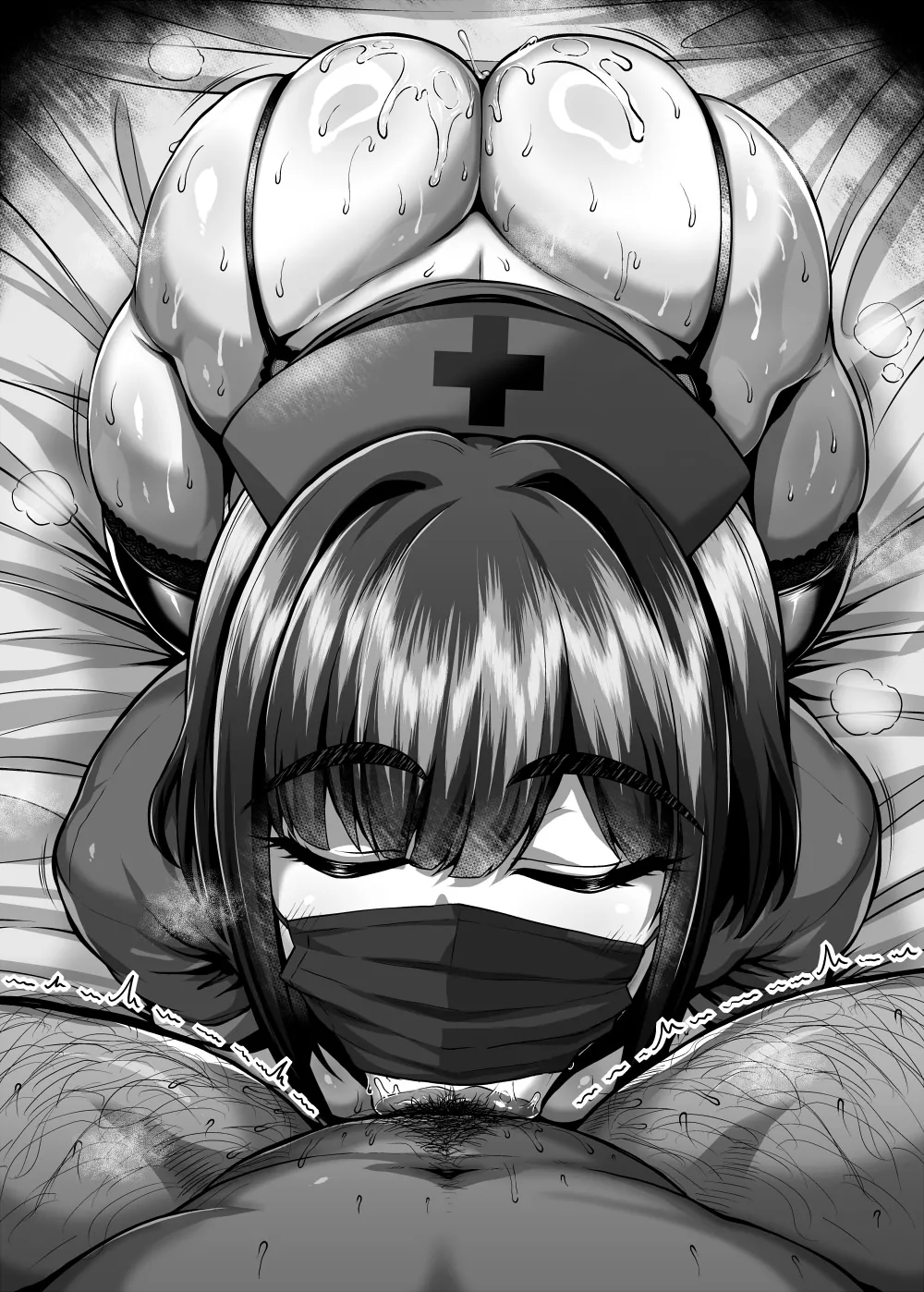 ドスケベ衣装を着たナースによる性処理サービスのある病院の漫画 Page.24