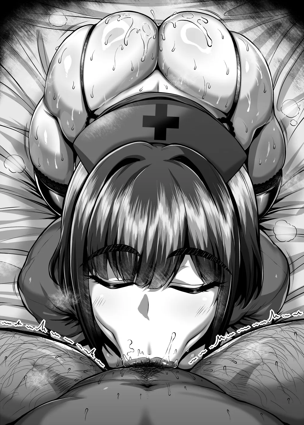ドスケベ衣装を着たナースによる性処理サービスのある病院の漫画 Page.32
