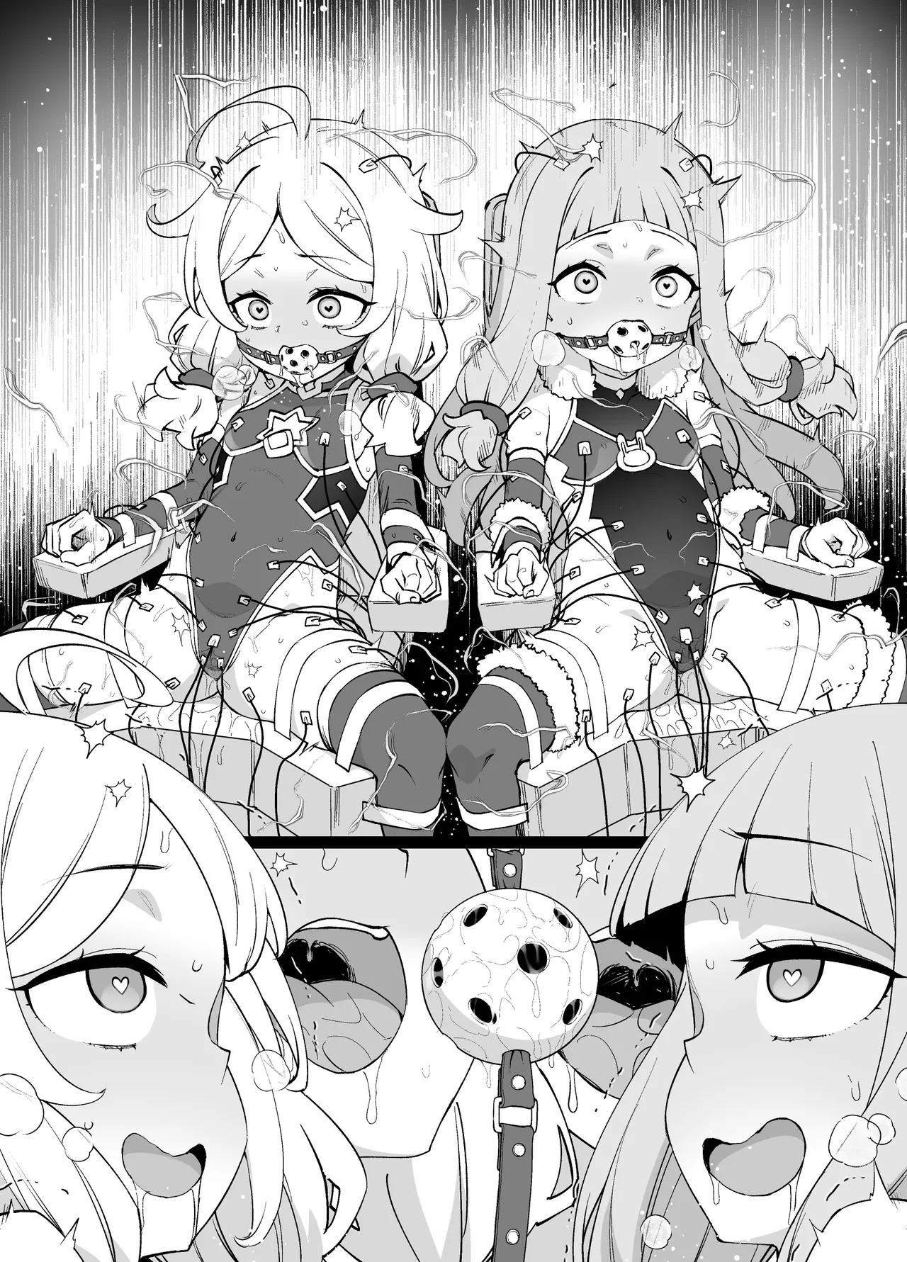 デレマス退魔忍こずえ＆仁奈 ※強♥アクメ電流＆ふたなり化調♥ Page.5