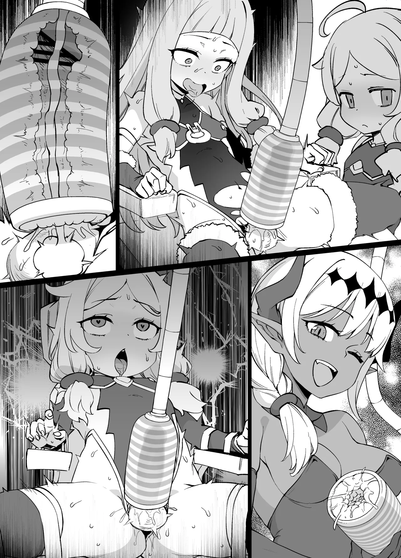 デレマス退魔忍こずえ＆仁奈 ※強♥アクメ電流＆ふたなり化調♥ Page.7