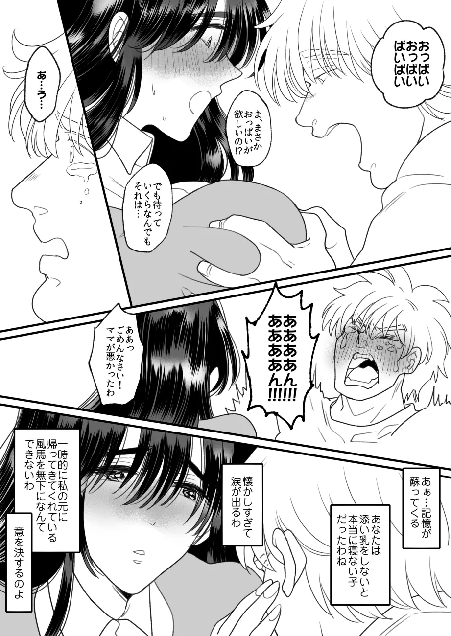 母さんは反抗期息子と子作りセックスに夢中 Page.13