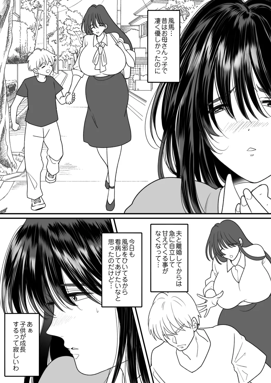 母さんは反抗期息子と子作りセックスに夢中 Page.4