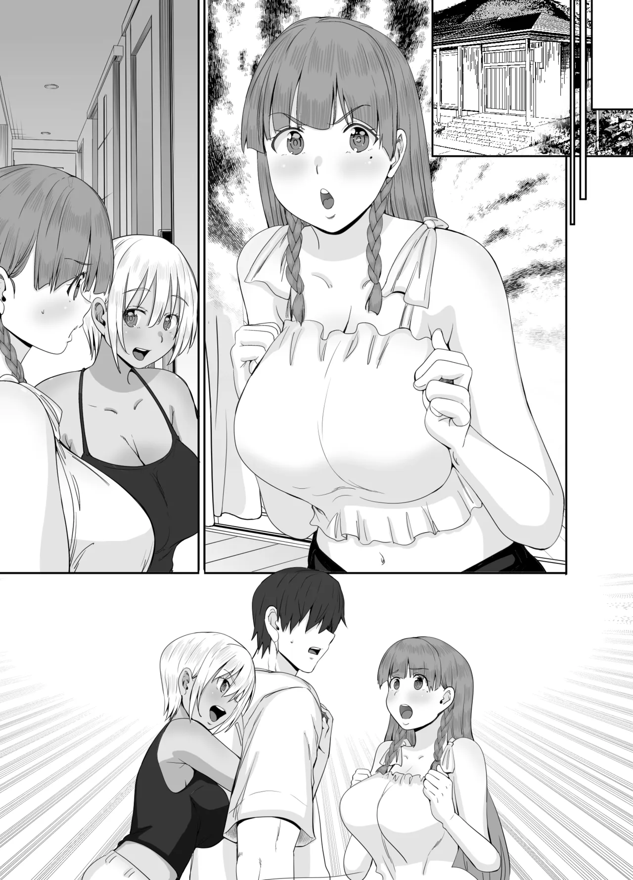 元田舎の黒ギャルJkの子とセックスしました Page.110