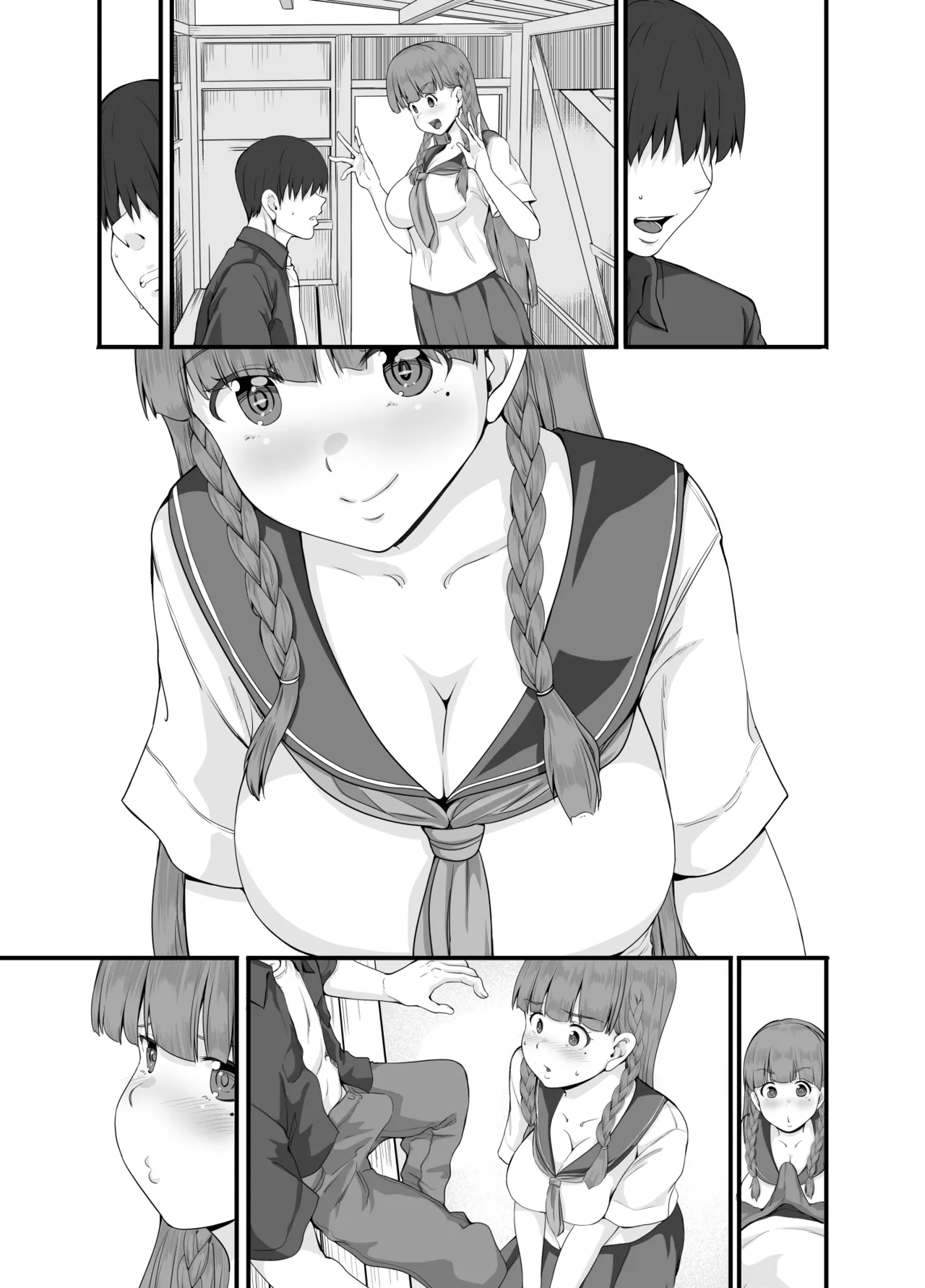 元田舎の黒ギャルJkの子とセックスしました Page.64