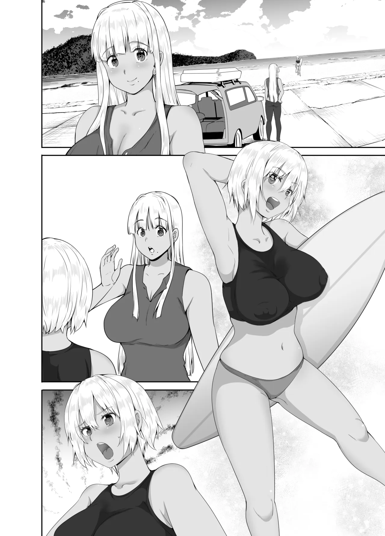 元田舎の黒ギャルJkの子とセックスしました Page.73