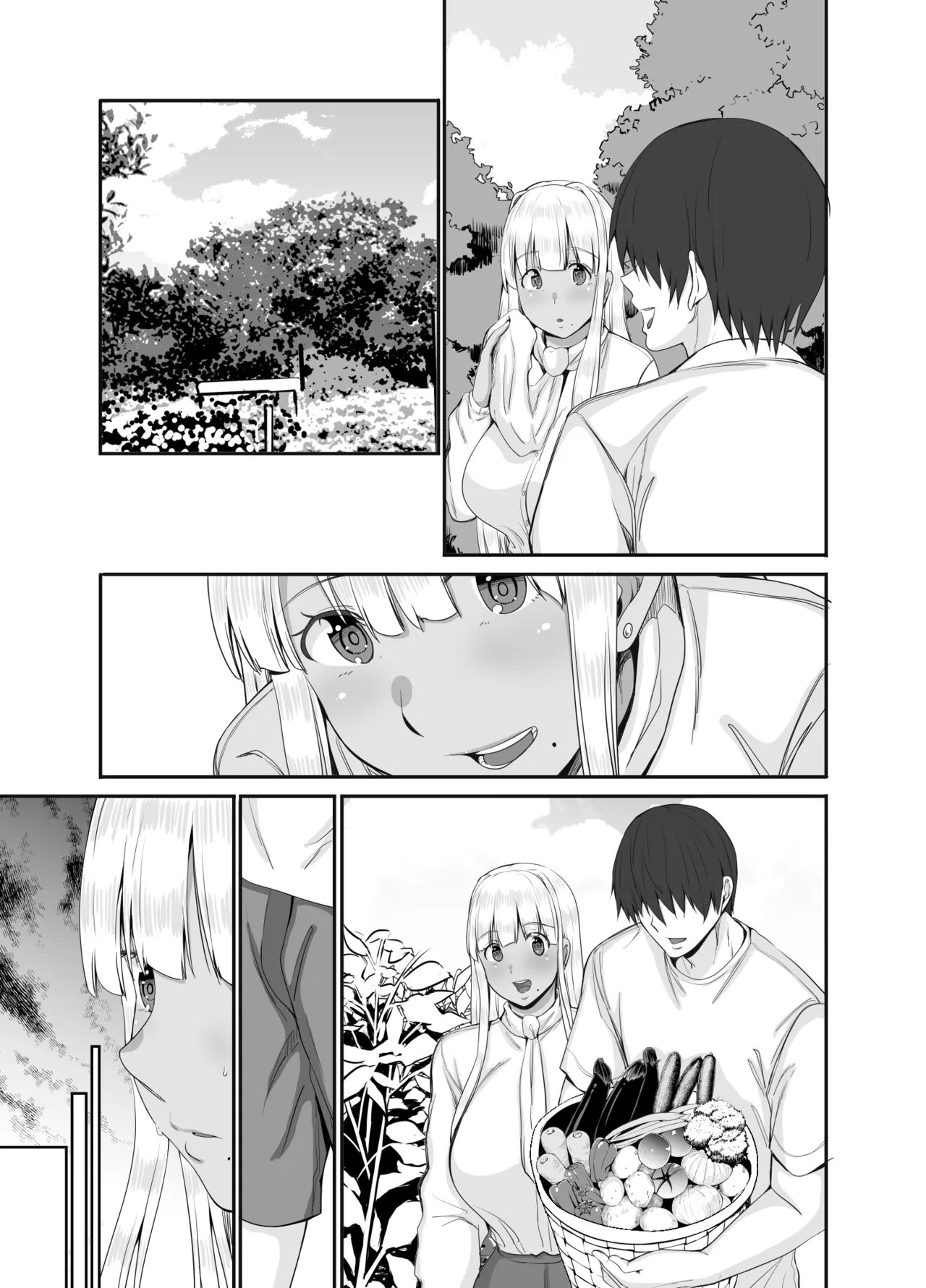 元田舎の黒ギャルJkの子とセックスしました Page.94