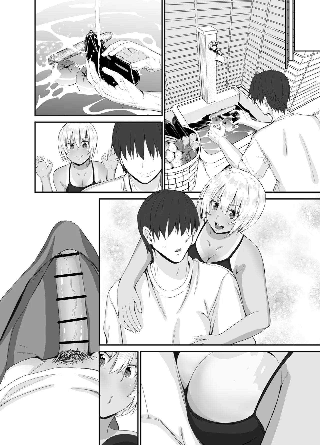 元田舎の黒ギャルJkの子とセックスしました Page.95