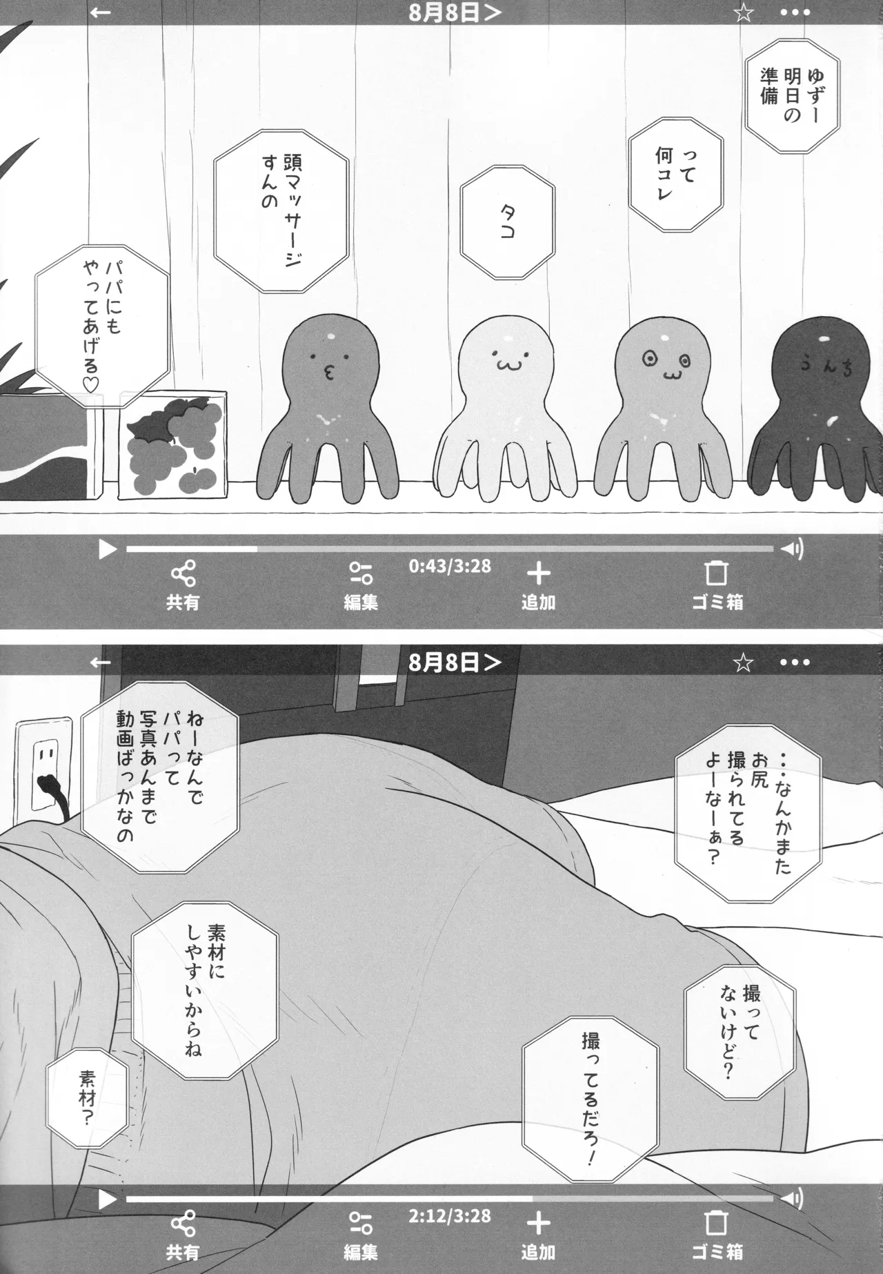 とある父娘のホームビデオ Page.2