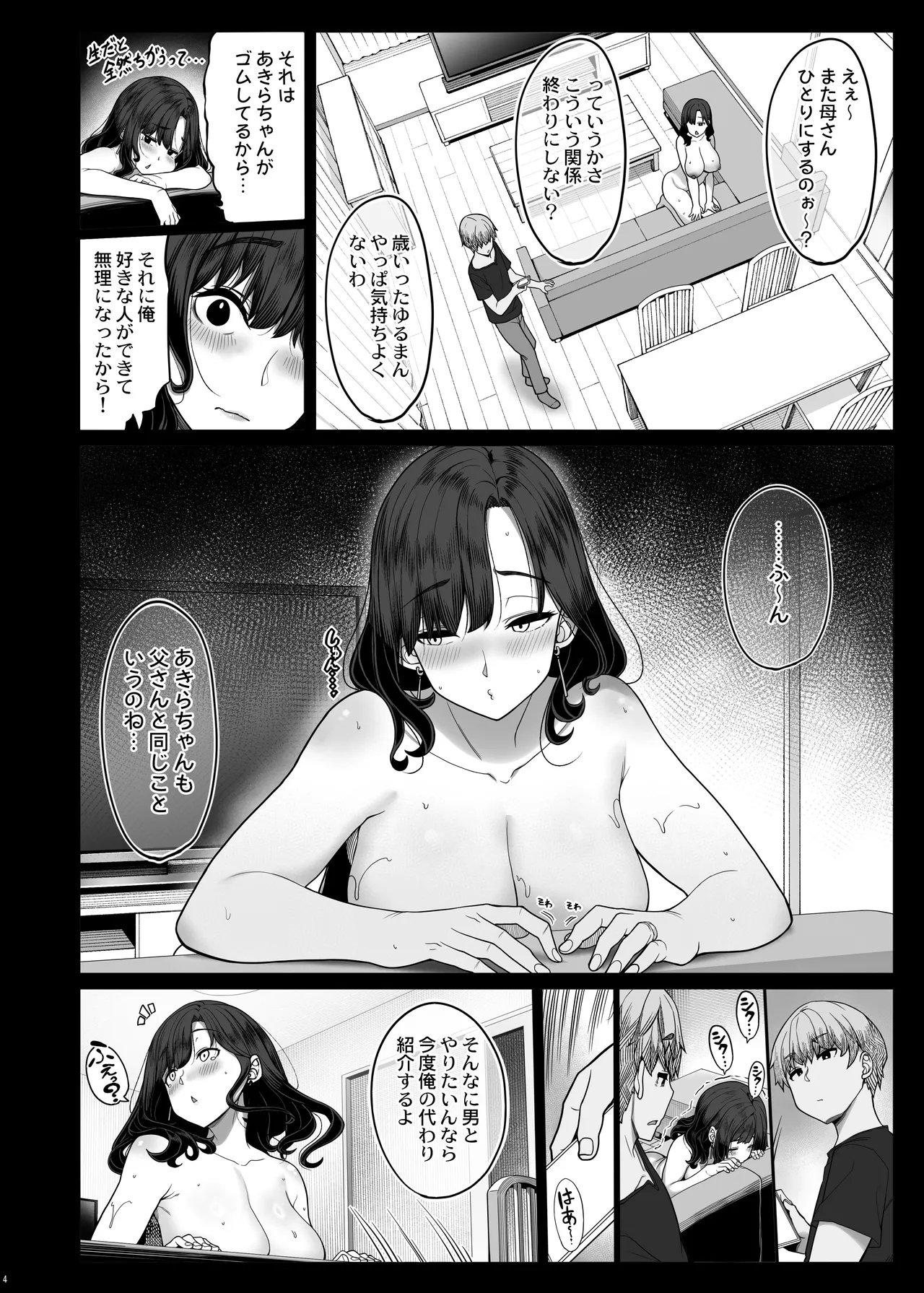 性欲が強すぎる友達のお母さん Page.3