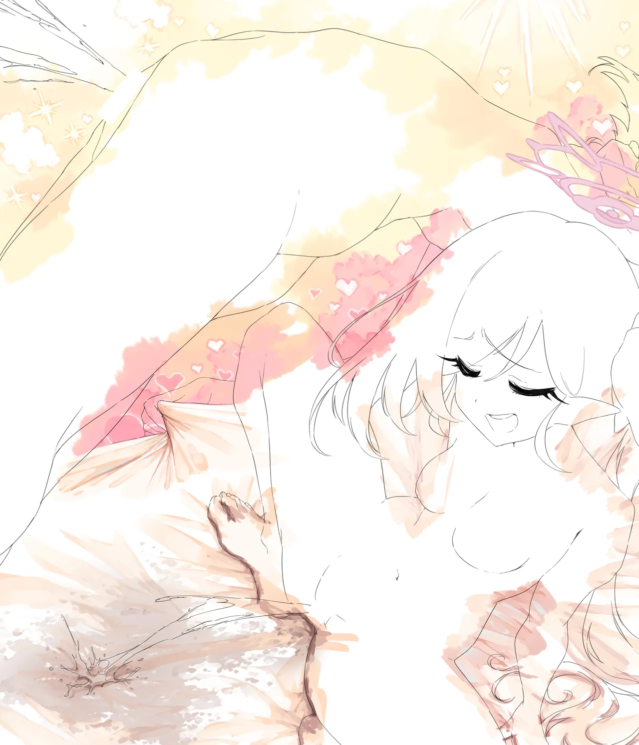 ムツキちゃんの色んなところを舐めまわしておもらしさせる絵 Page.27
