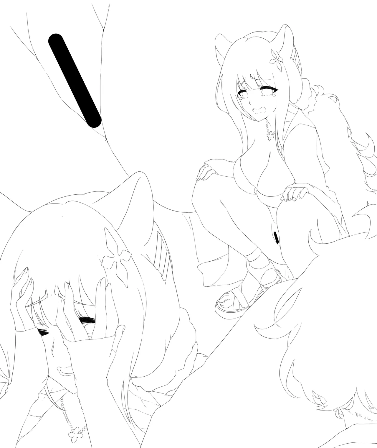 川辺でこっそり『ちょろろ』しちゃうシュン姐さん Page.17