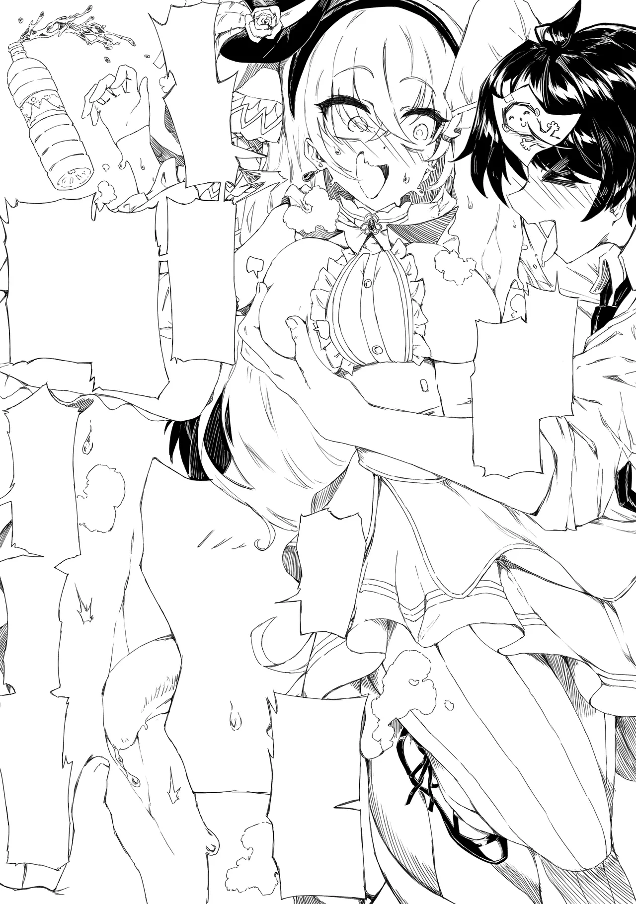 汗だくサクラコさまといちゃラブえっちする漫画 Page.12