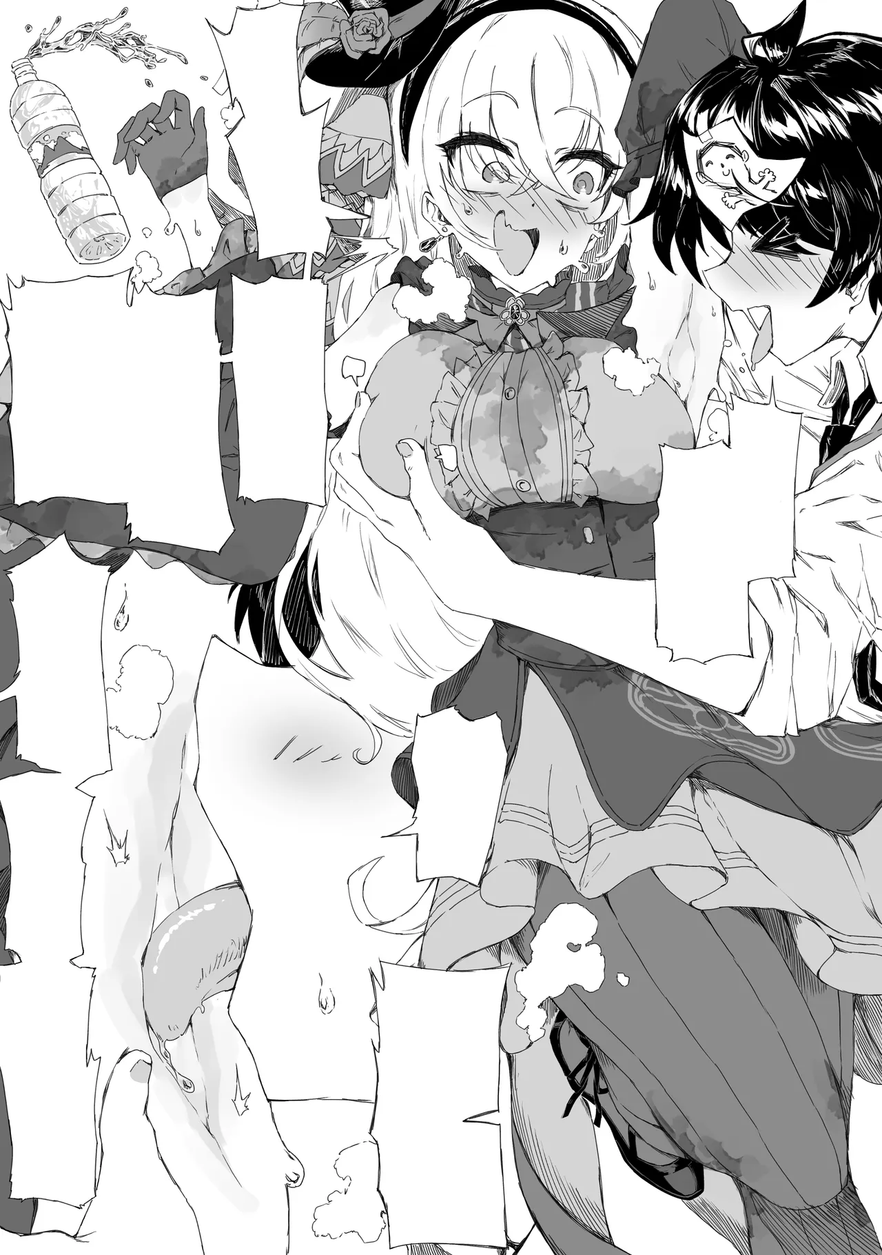 汗だくサクラコさまといちゃラブえっちする漫画 Page.17
