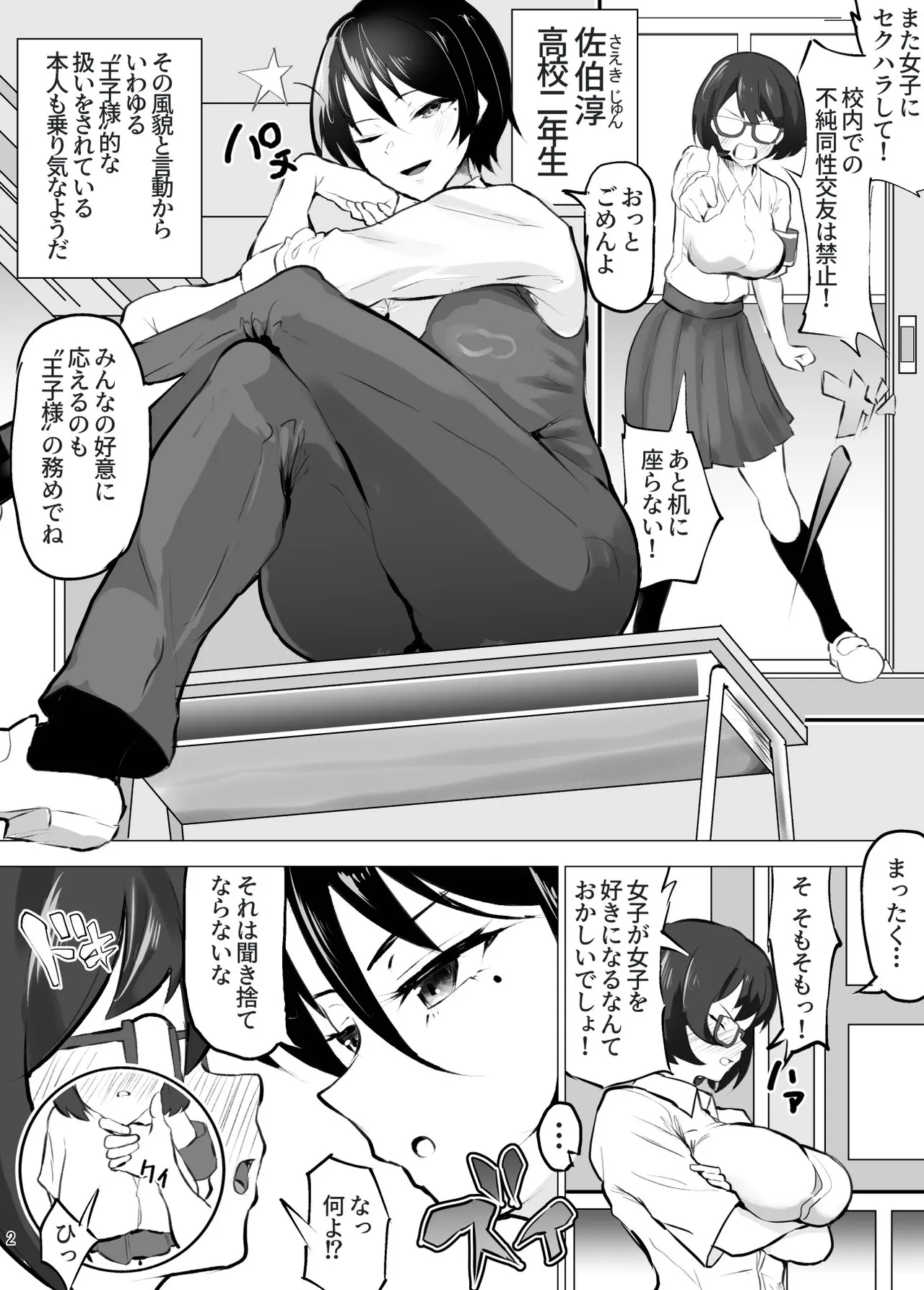 王子様系女子が雌に堕ちるまで Page.3