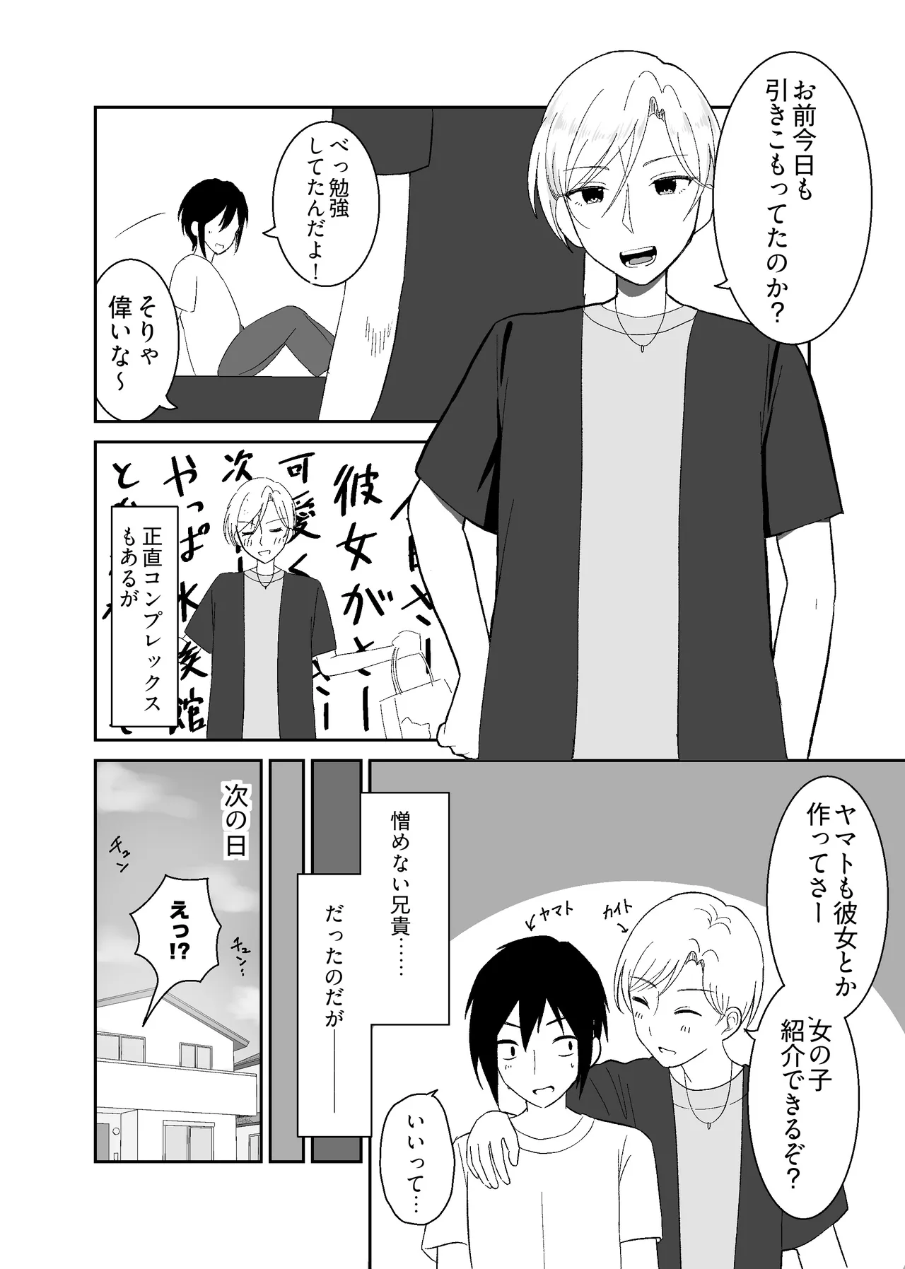 姉になった兄が誘惑してきたので Page.3