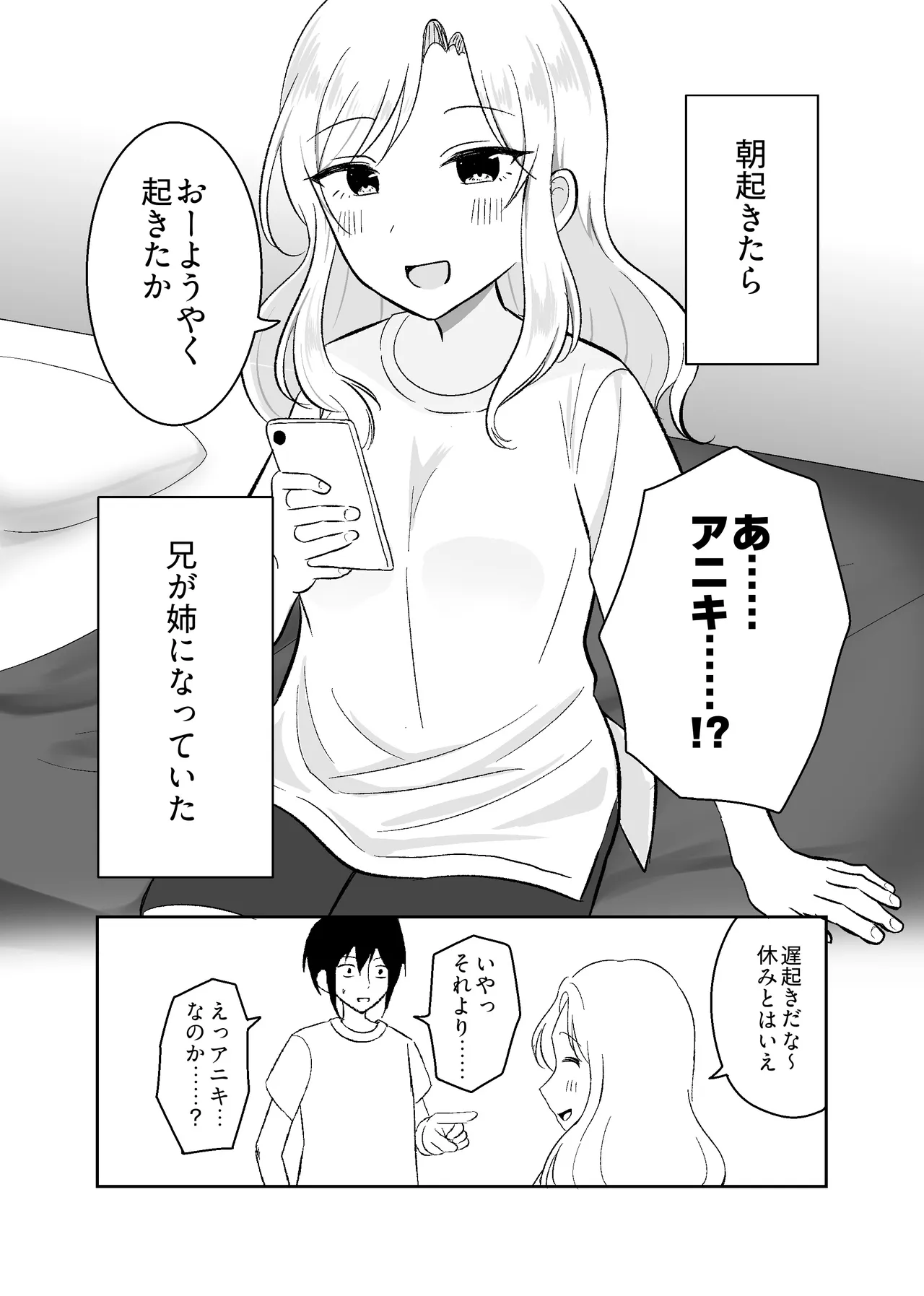 姉になった兄が誘惑してきたので Page.4