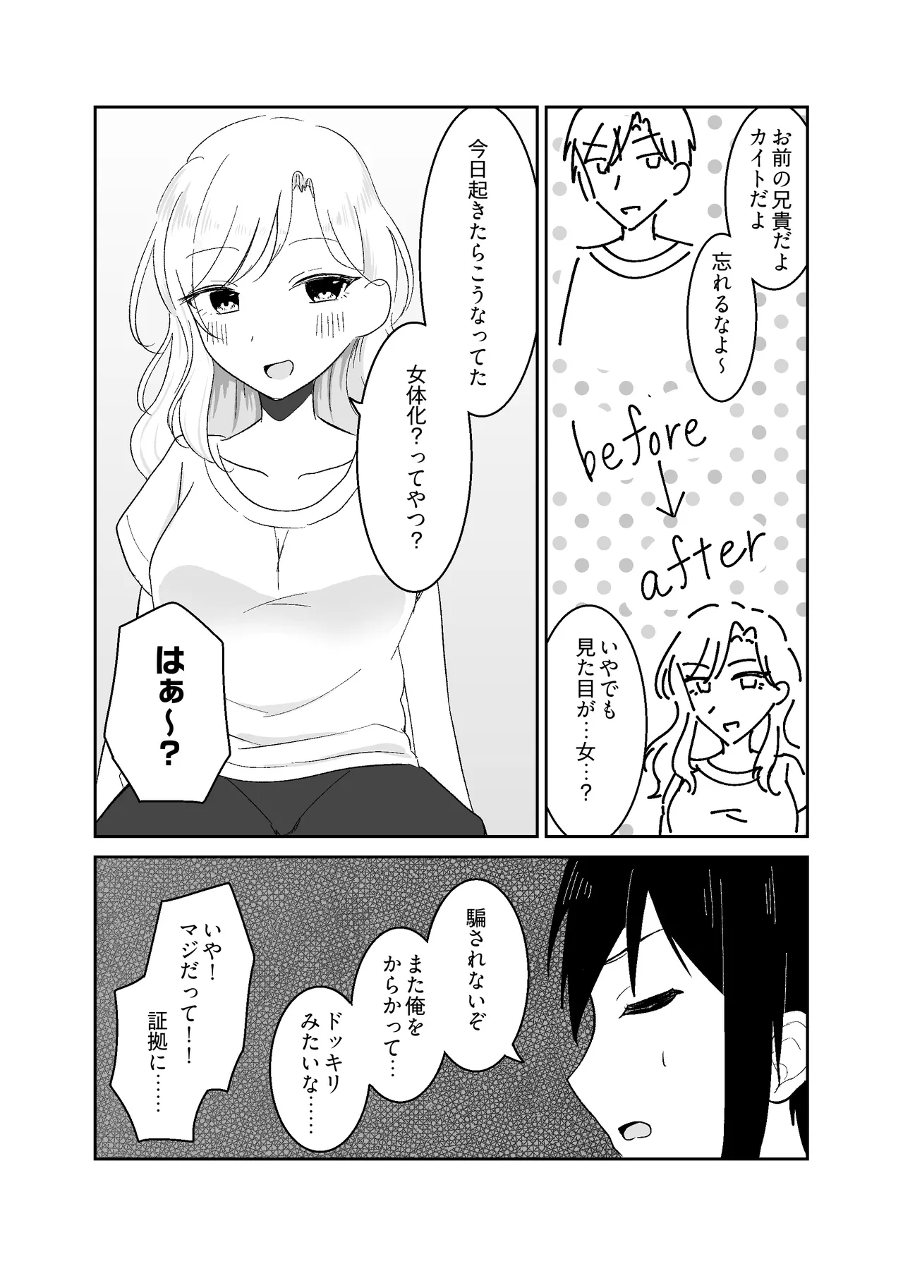 姉になった兄が誘惑してきたので Page.5