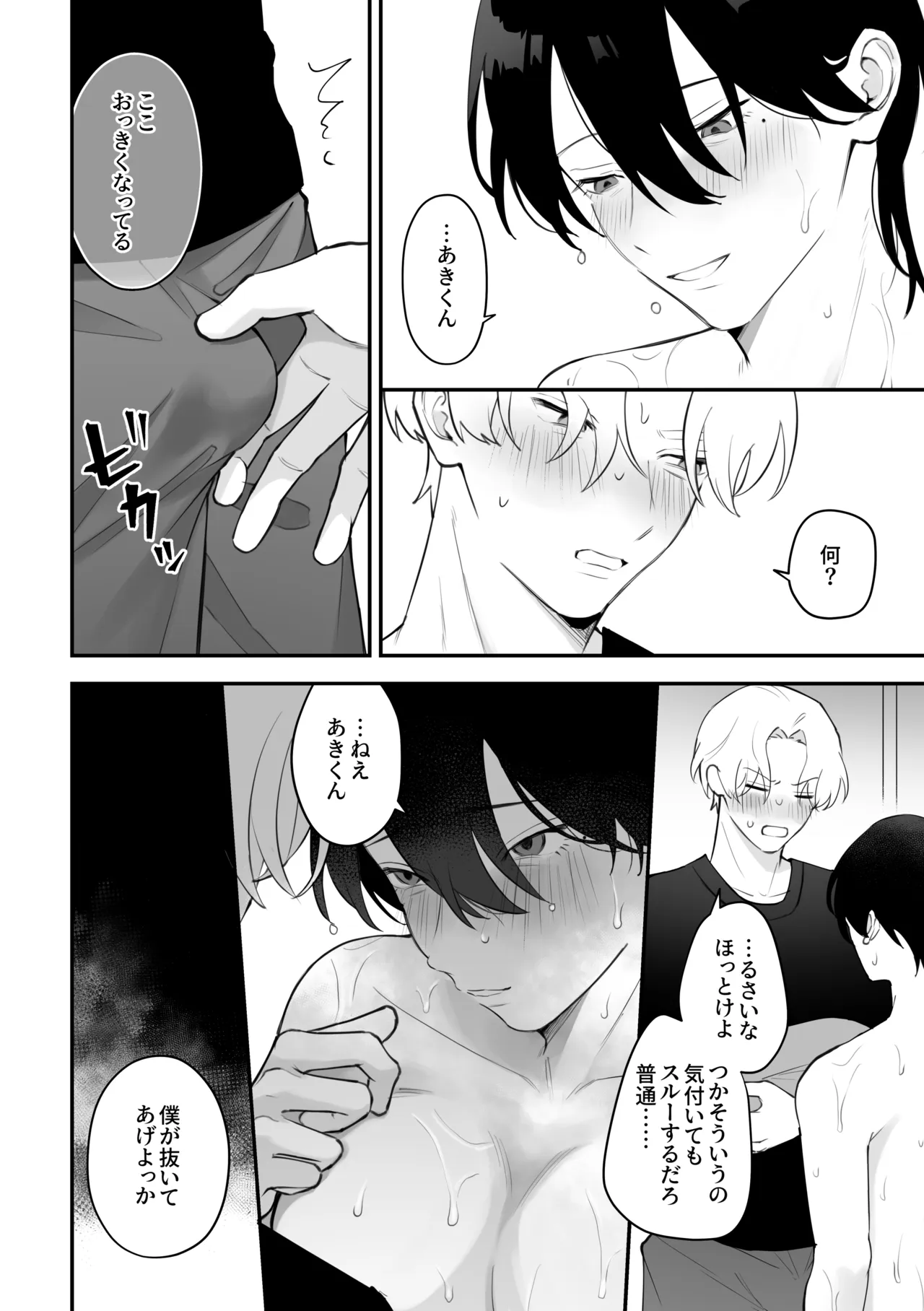 メス乳♂お兄ちゃんの誘惑〜帰省した兄と、家族に隠れてえっちしまくる1週間〜 Page.12