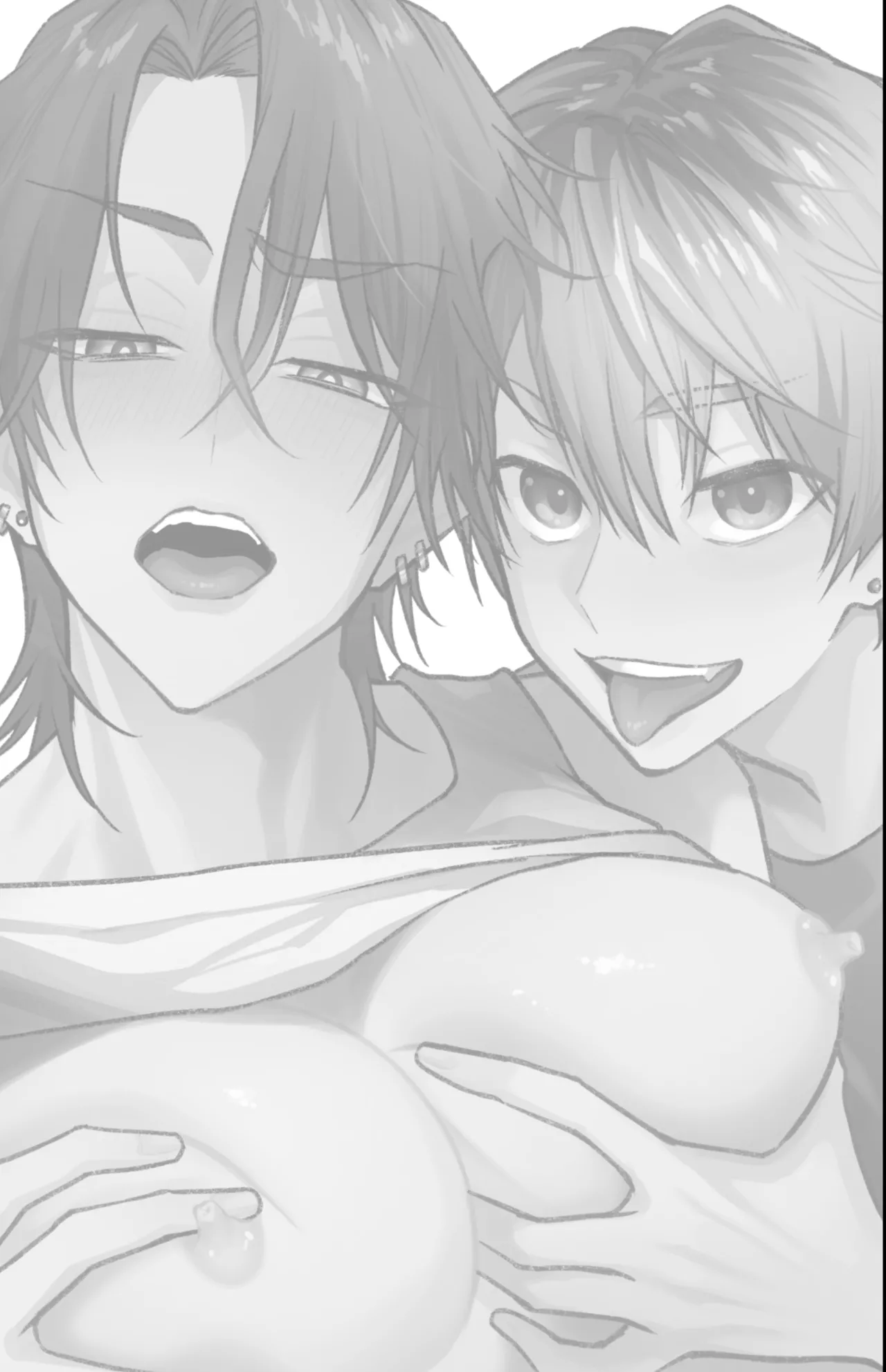 雄っぱいデカ男のメス堕ち♡事変 Page.2