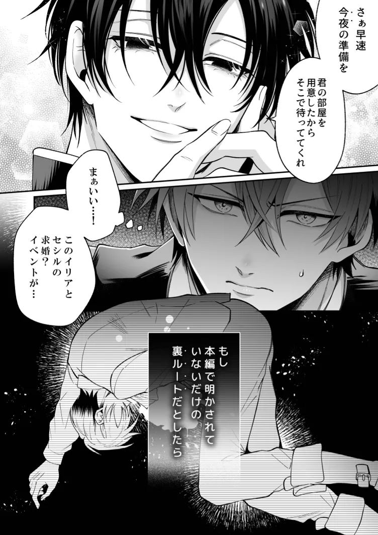 没落した悪役令息ですがカントボーイなので敵国王子の溺愛裏ルートに入りました。 Page.17
