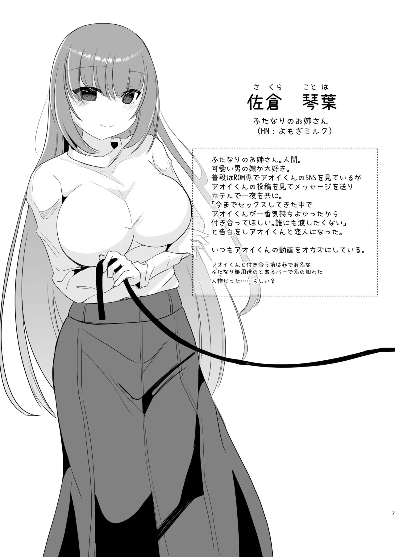アオイくんはふたなりお姉さんとSMがしたい！ Page.7