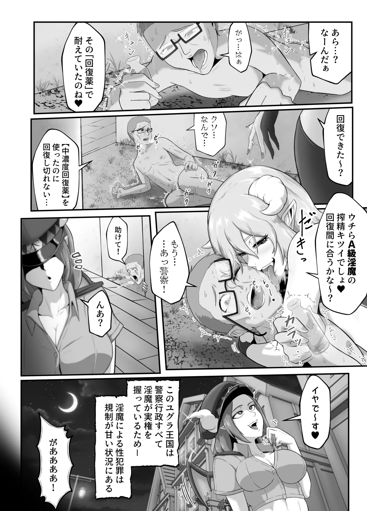 サキュバス城攻略 (1)淫魔に支配された王国 Page.18