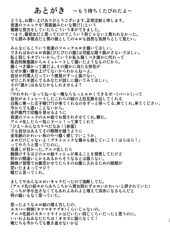 音速ファストエロ Page.16