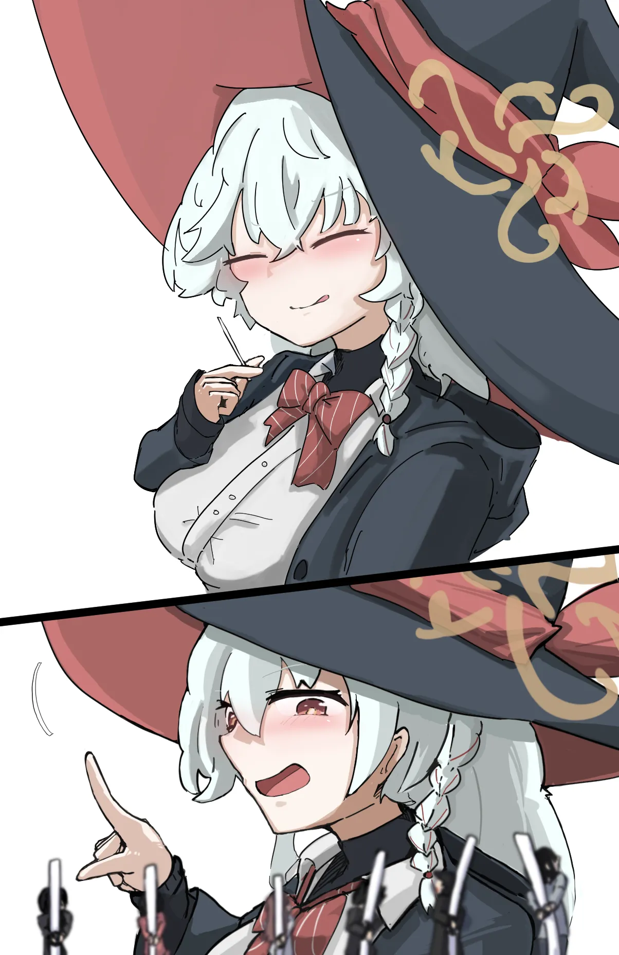 先生食べて魔力補給したい白尾エリ Page.12