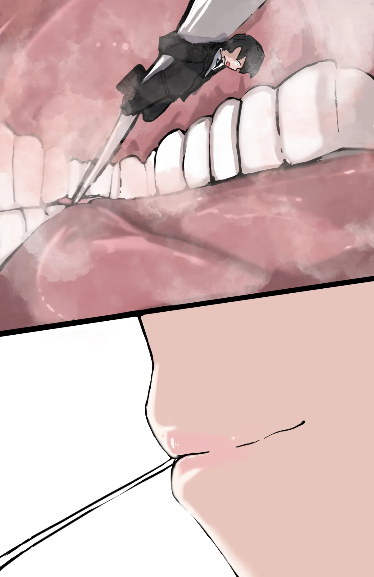 先生食べて魔力補給したい白尾エリ Page.9