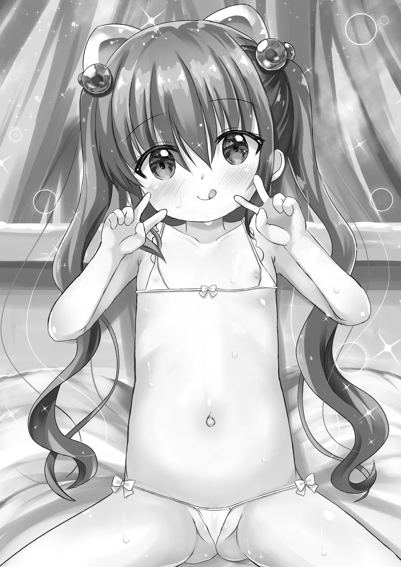 夏菜ちゃんとぷにぷにAVごっこ♥するお話 Page.22