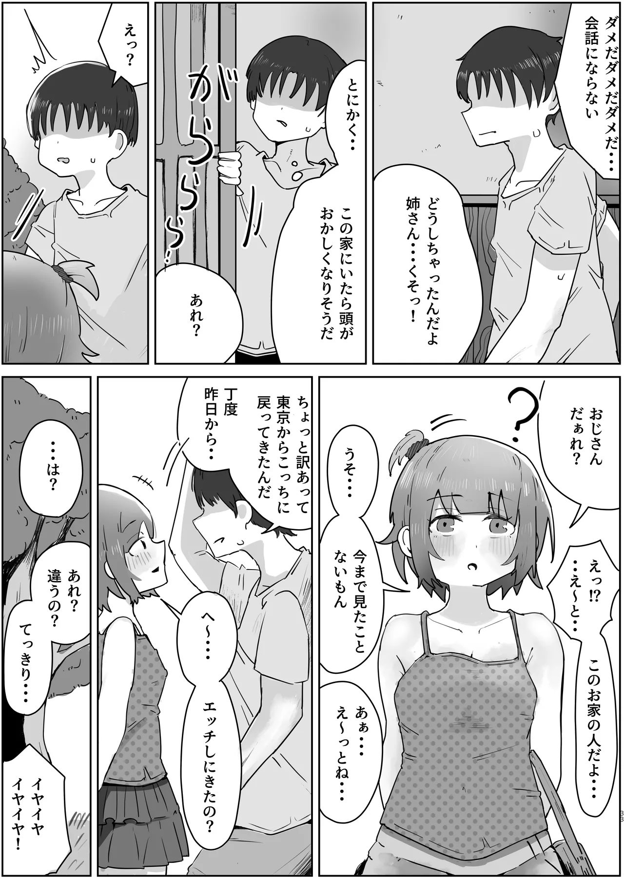 4年ぶりに実家に帰省したら母と姉が近所のクソガキ共のメスペットになっていました。 Page.33