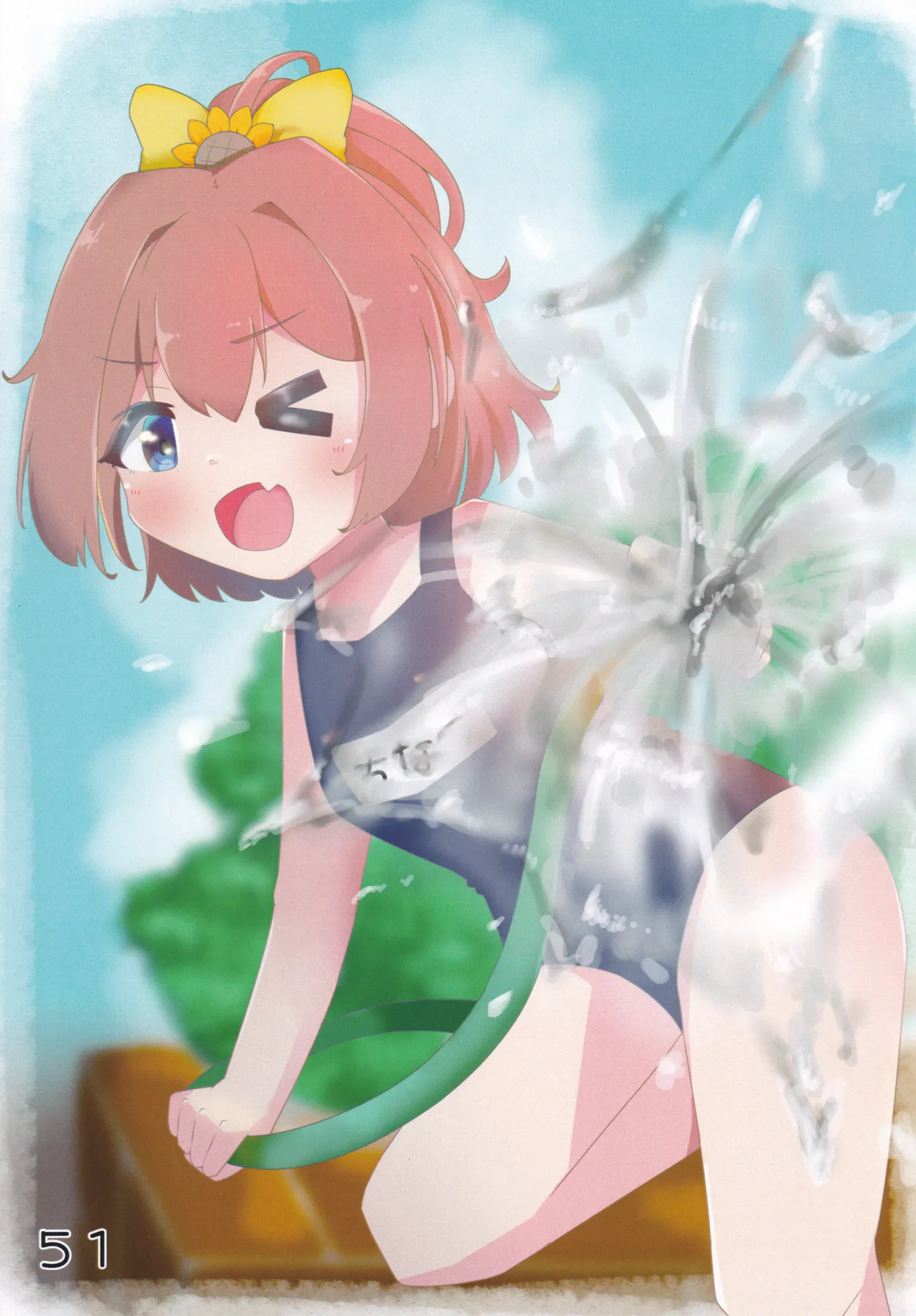 スク水シューターズと♡♡♡する本 Page.52