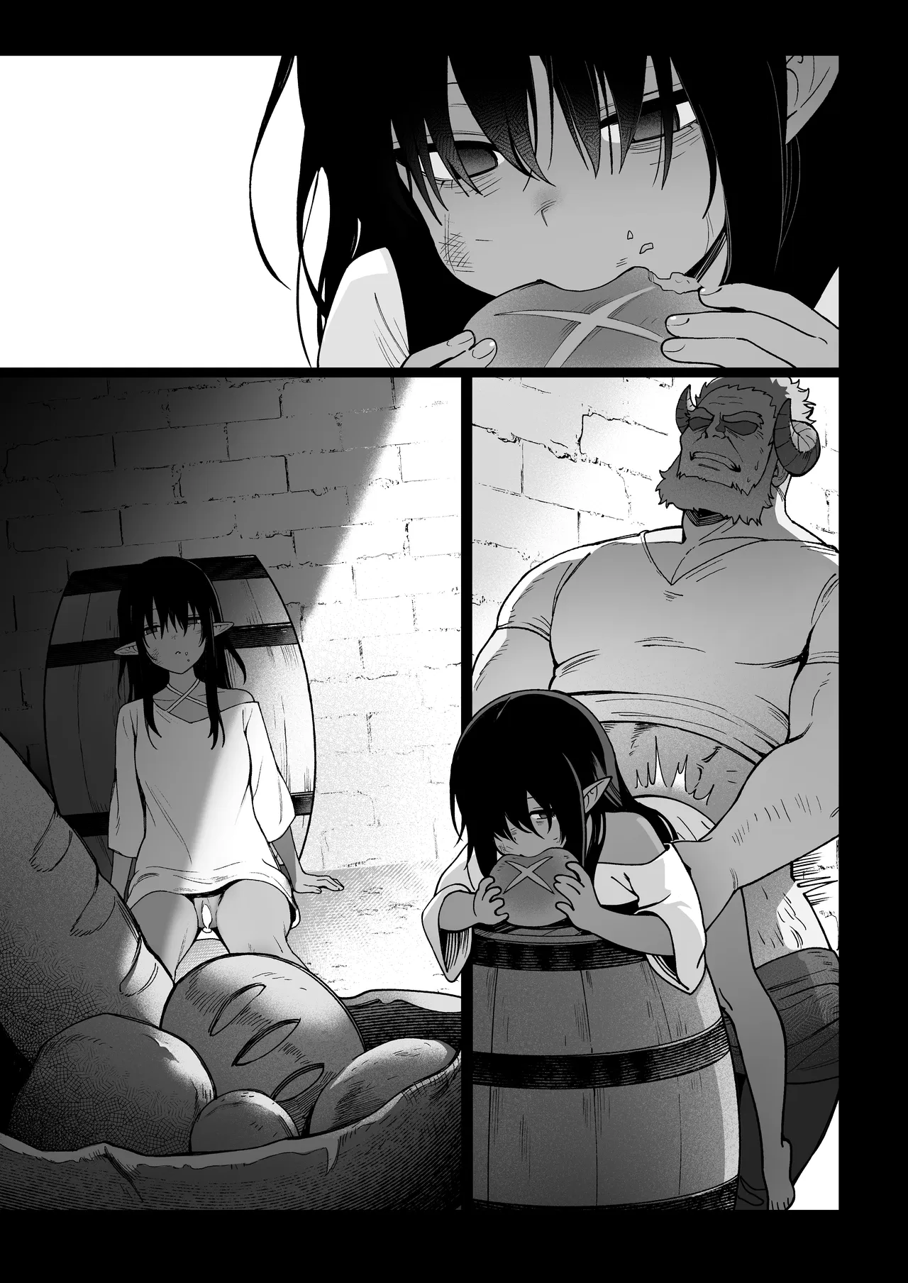 妖精娼館 3号室レイシー 〜褐色肌エルフを指名した童貞オーク〜 1 [無修正] Page.29