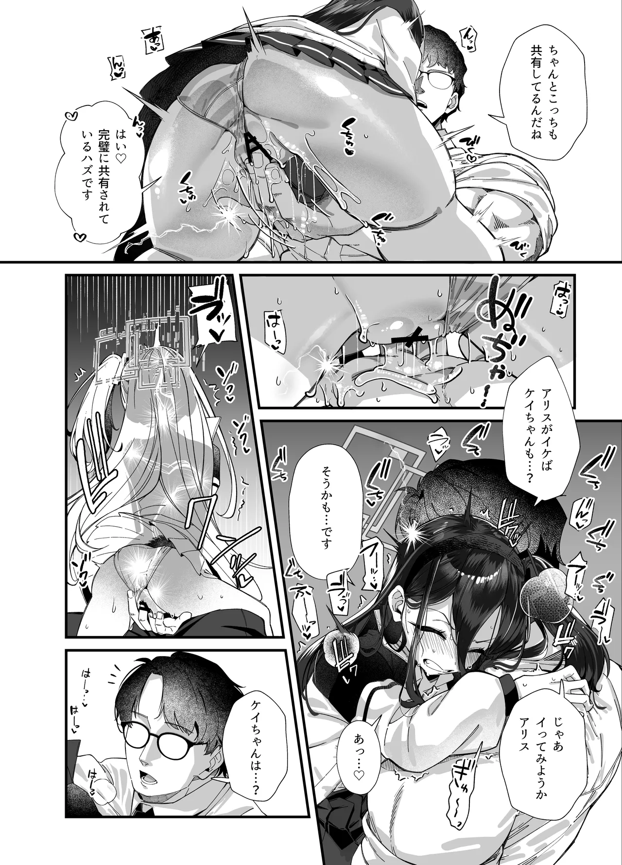 感覚共有 -アリス ケイ- Page.8