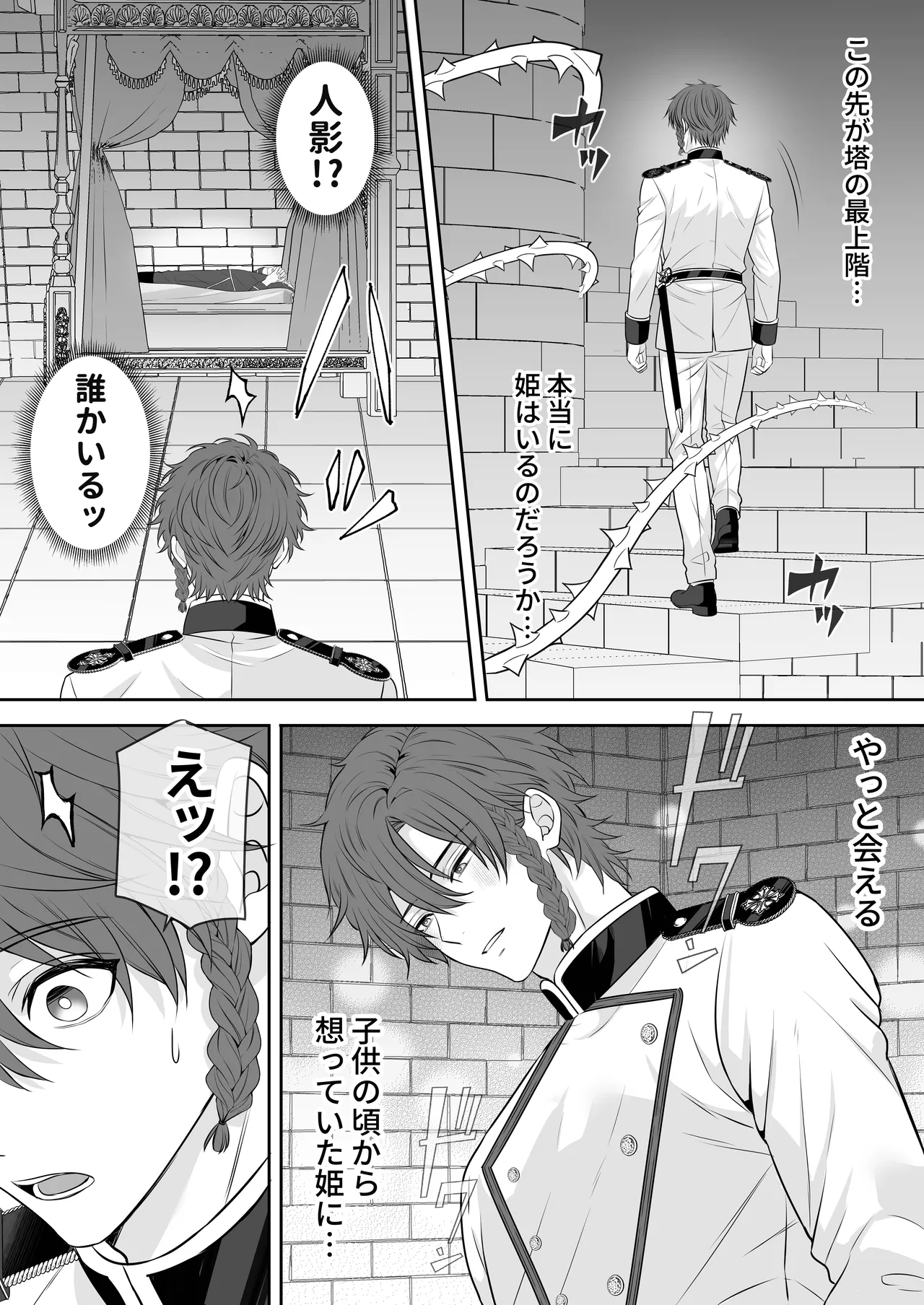 眠り姫を助けに行ったら、眠っていたのはイケメンヤンデレ王子でした Page.9