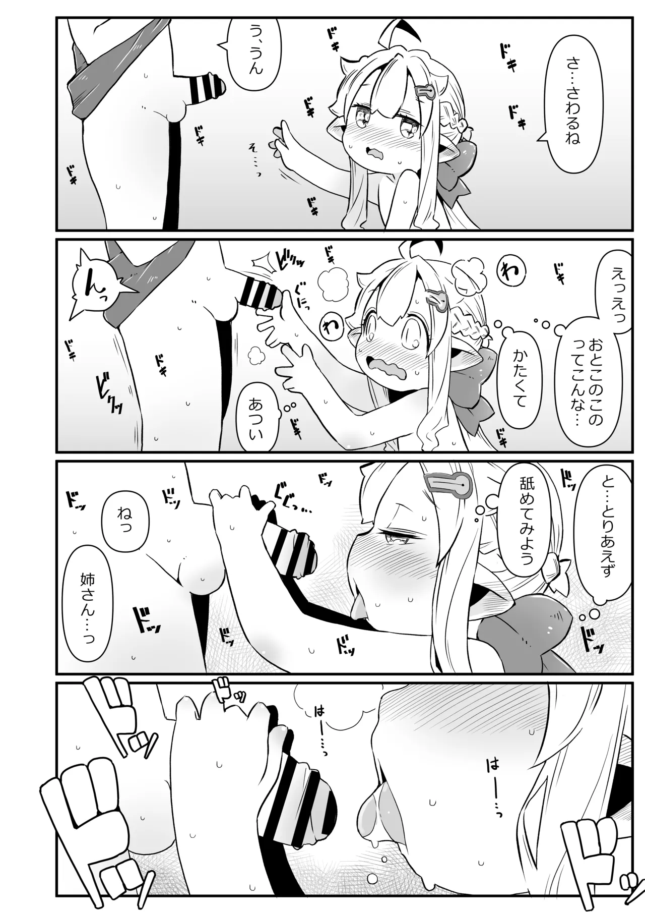 ハーフエルフのおねえちゃんとおとうとによるダンジョンせっくす Page.11