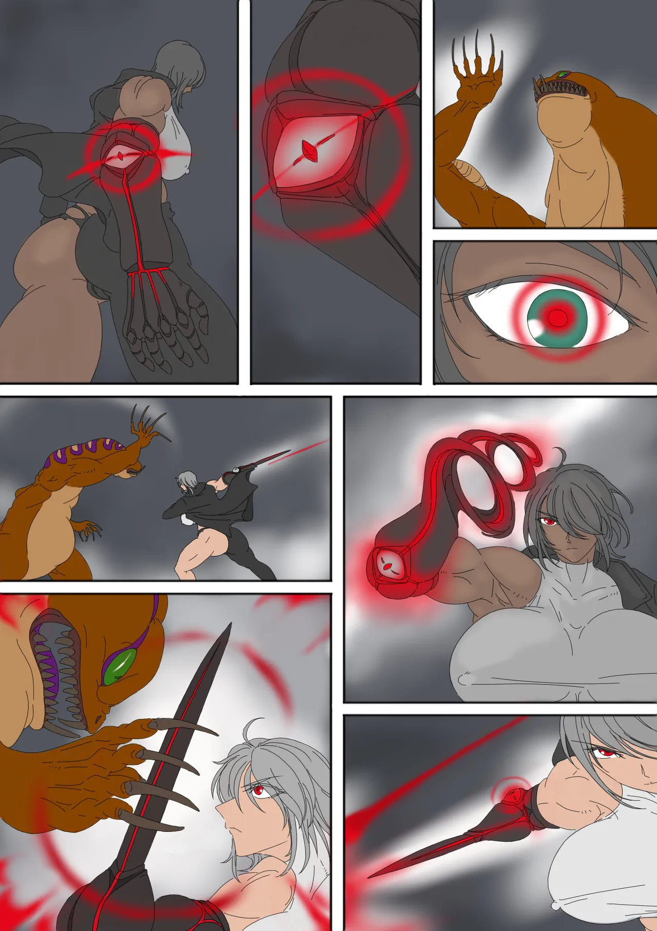 淫魔戦記 vs Doctoress 前編 Page.66