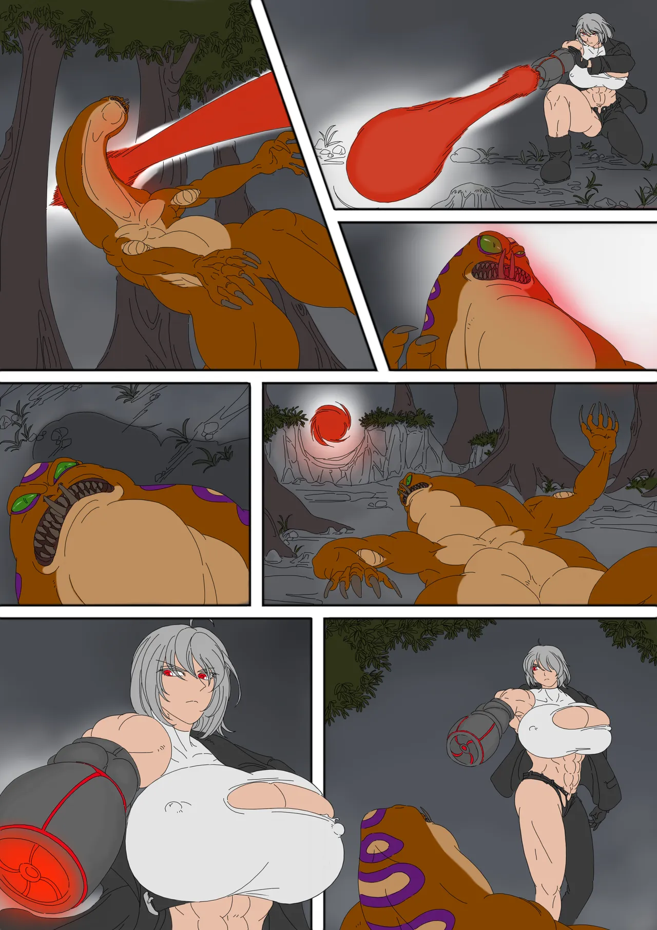 淫魔戦記 vs Doctoress 前編 Page.68