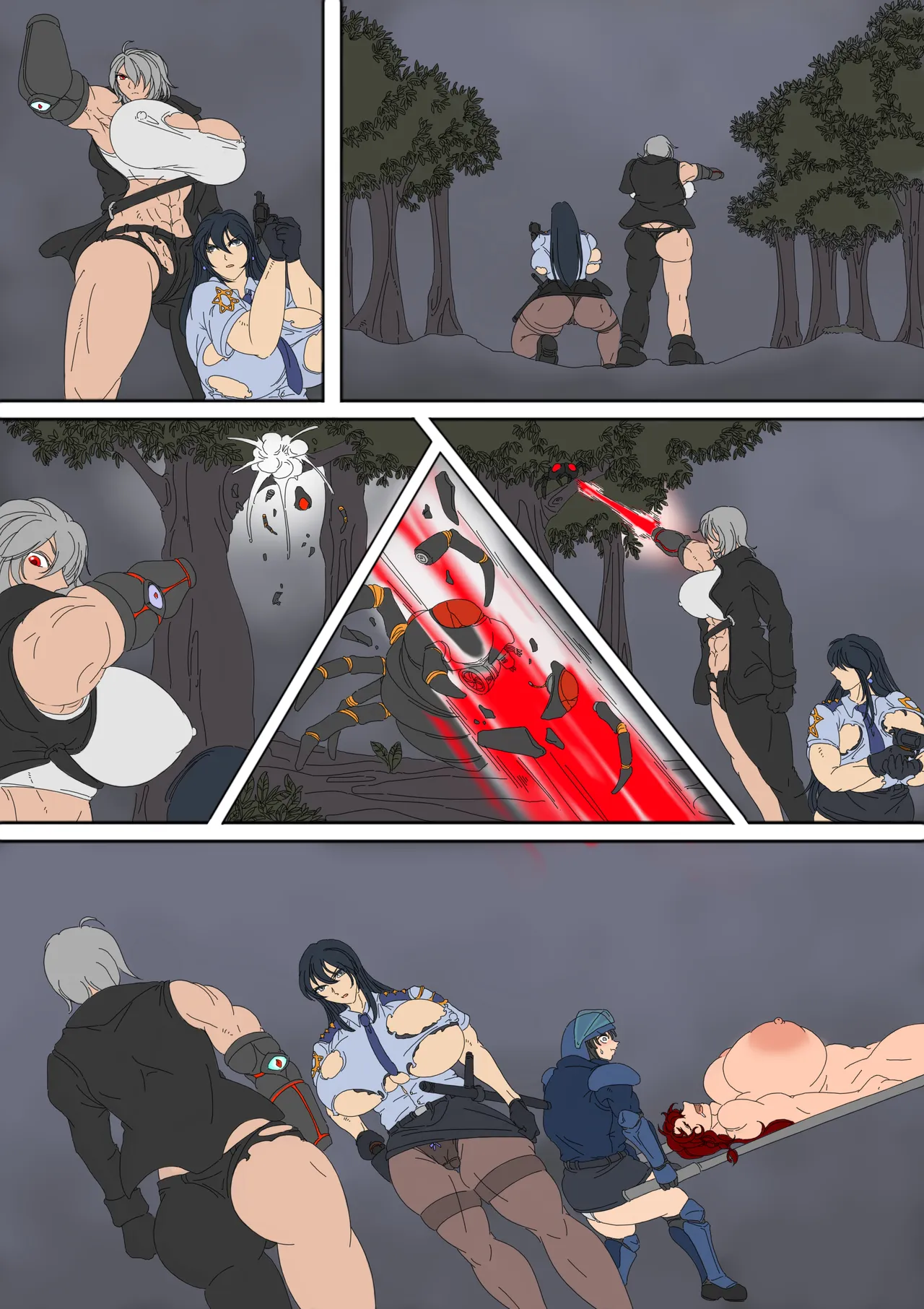 淫魔戦記 vs Doctoress 前編 Page.70