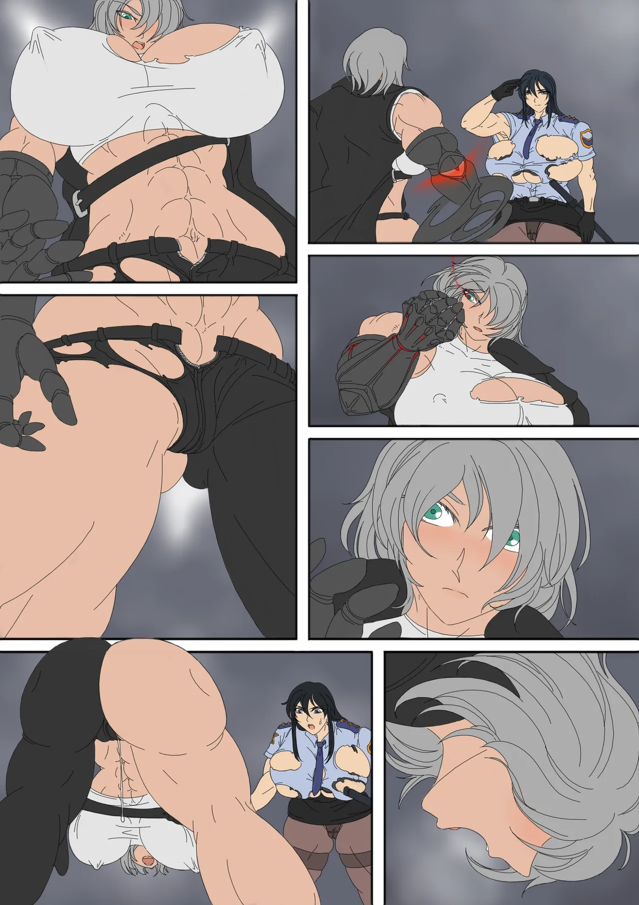 淫魔戦記 vs Doctoress 前編 Page.71